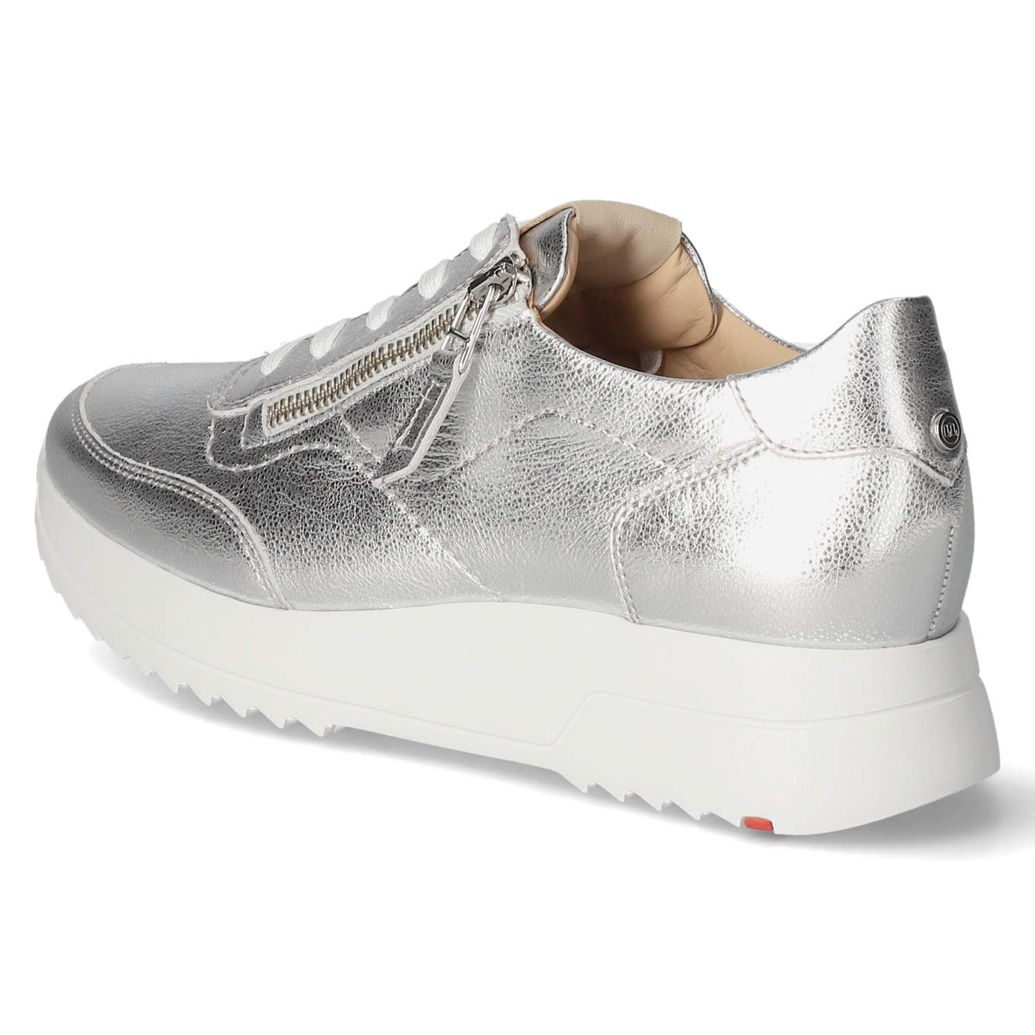 Lloyd Lloyd 1573511 Damen Glattleder silver Schnürschuh