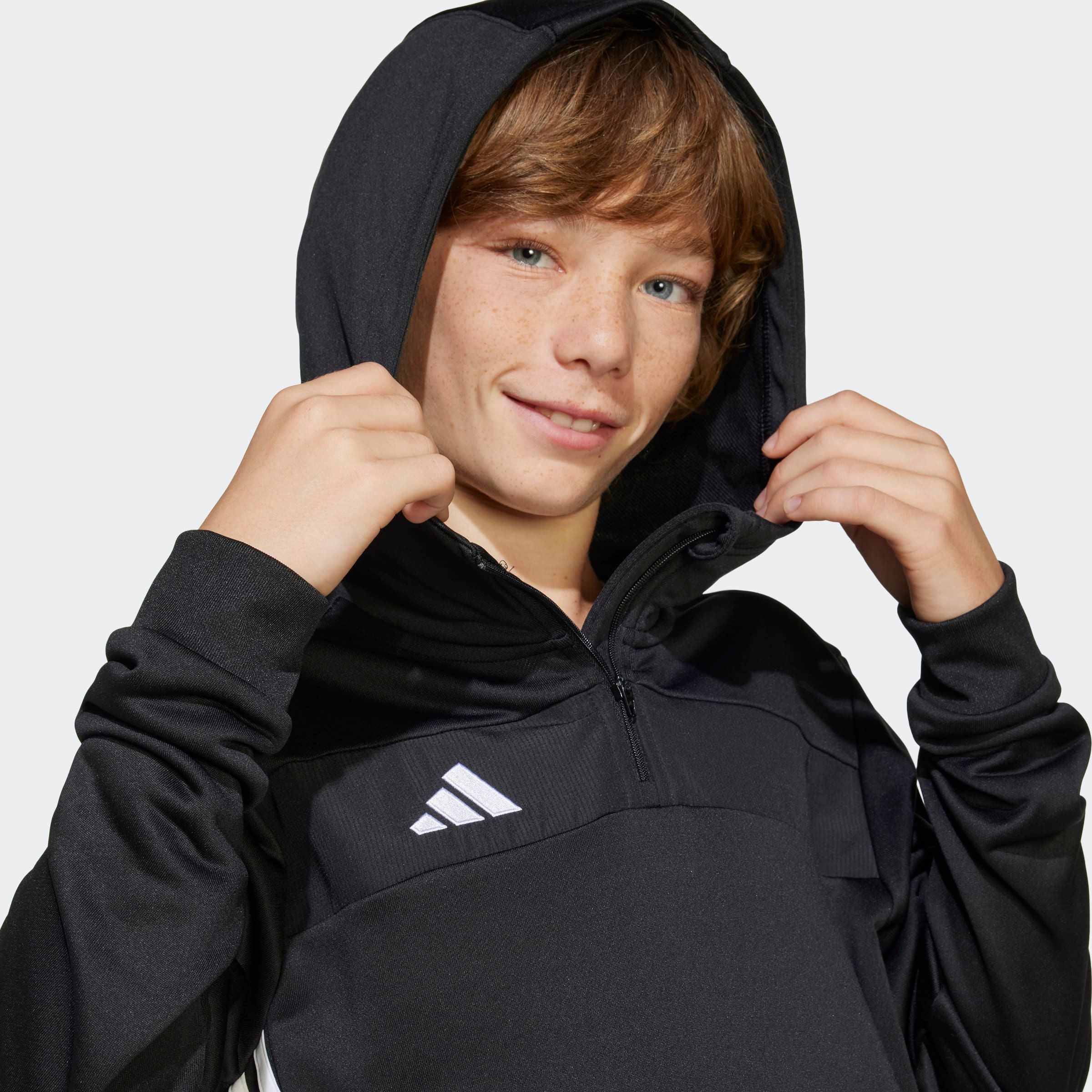 adidas Performance Kapuzensweatshirt TIRO 25 ESSENTIALS KIDS SWEAT HOODIE