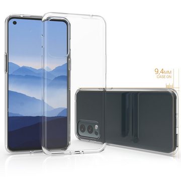 kwmobile Handyhülle Hülle für OnePlus Nord 2 5G, Silikon Handyhülle transparent - Handy Case gummiert