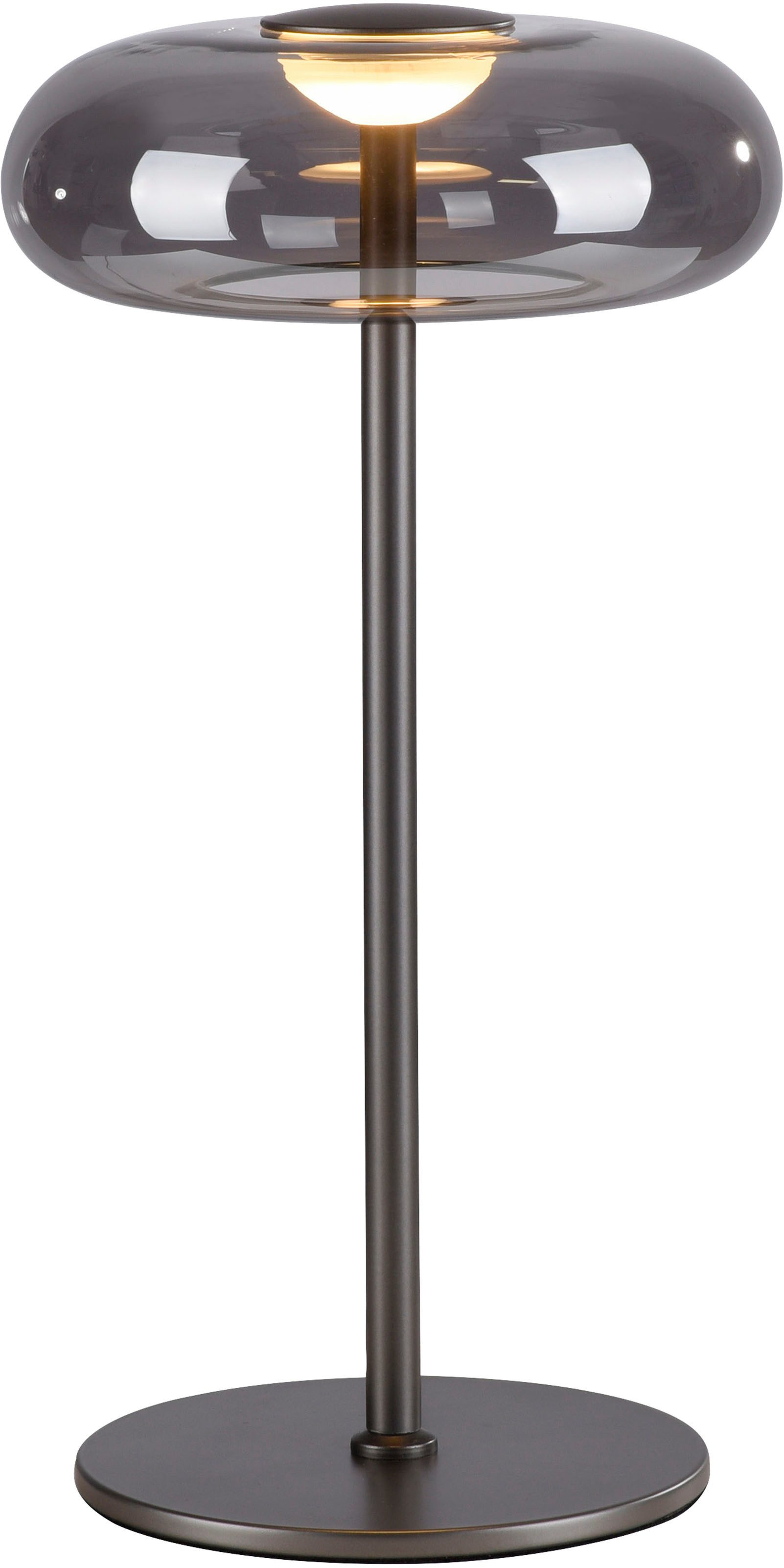 SCHÖNER WOHNEN-Kollektion LED Tischleuchte POSH, Memoryfunktion, LED fest integriert, Warmweiß, SCHÖNER WOHNEN Kollektion, Schnurdimmer, Memoryfunktion
