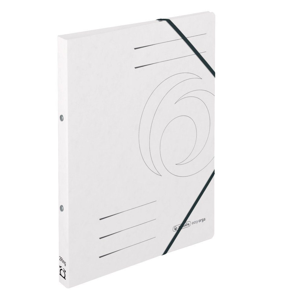 Aktenordner Herlitz Ringhefter / Ringbuch / DIN A4 / Farbe: weiß
