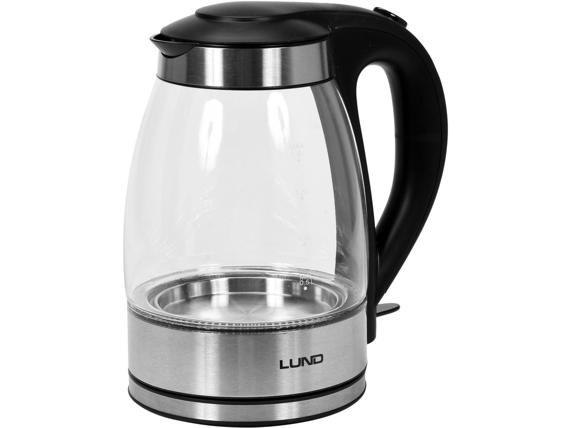 Reise-Wasserkocher Wasserkocher LED Glas 1,8 l, 2200W