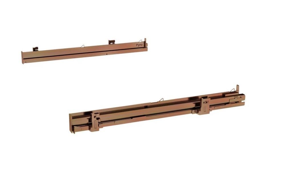 BOSCH Montagezubehör Backofen HEZ638070 Clip-Vollauszug Edelstahl (2 St., HEZ638070 Clip-Vollauszug Edelstahl), Sonderzubehör für Backofen