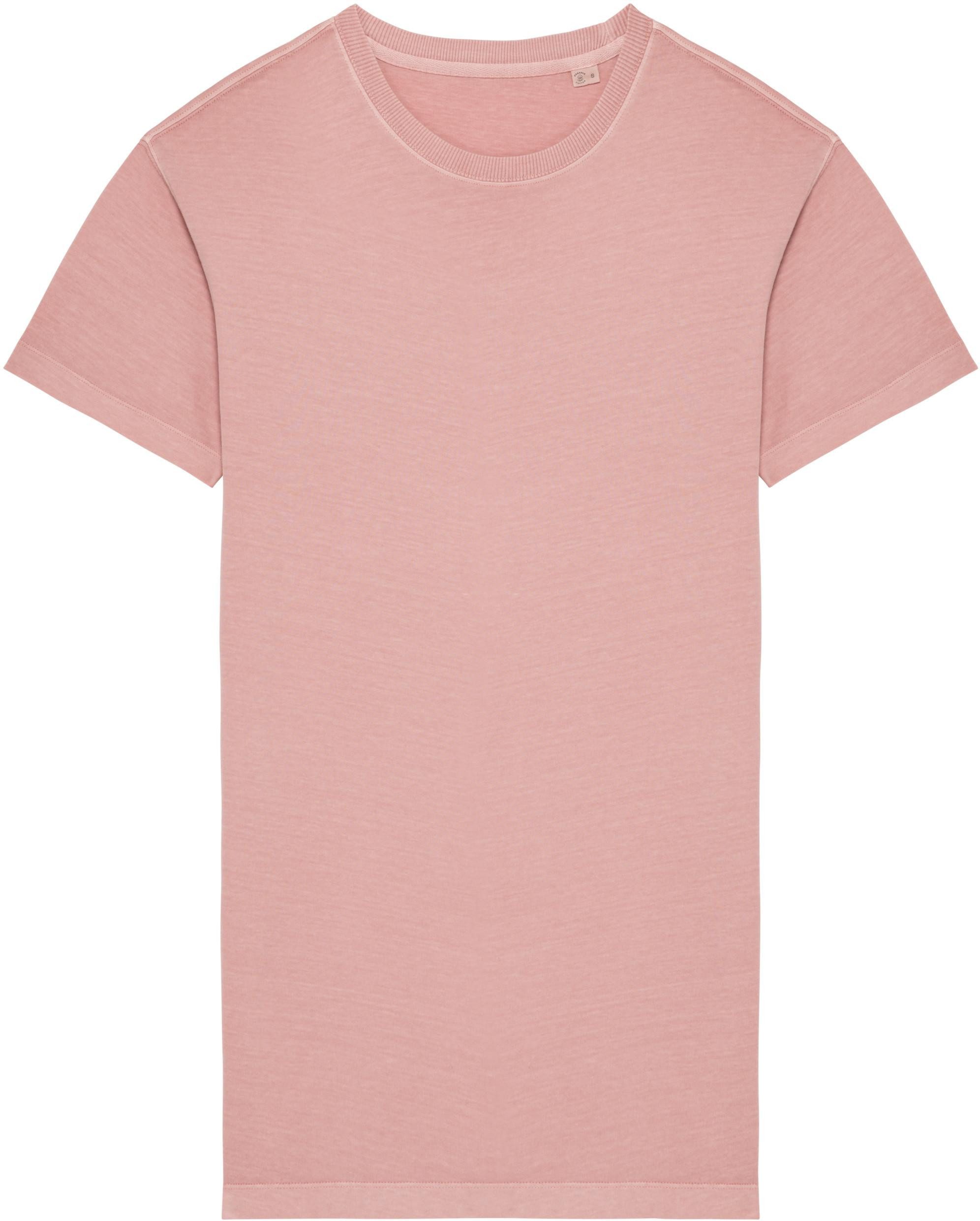 Native Spirit Sweatkleid Umweltfreundliches ausgewaschenes Damen-T-Shirt-Kleid