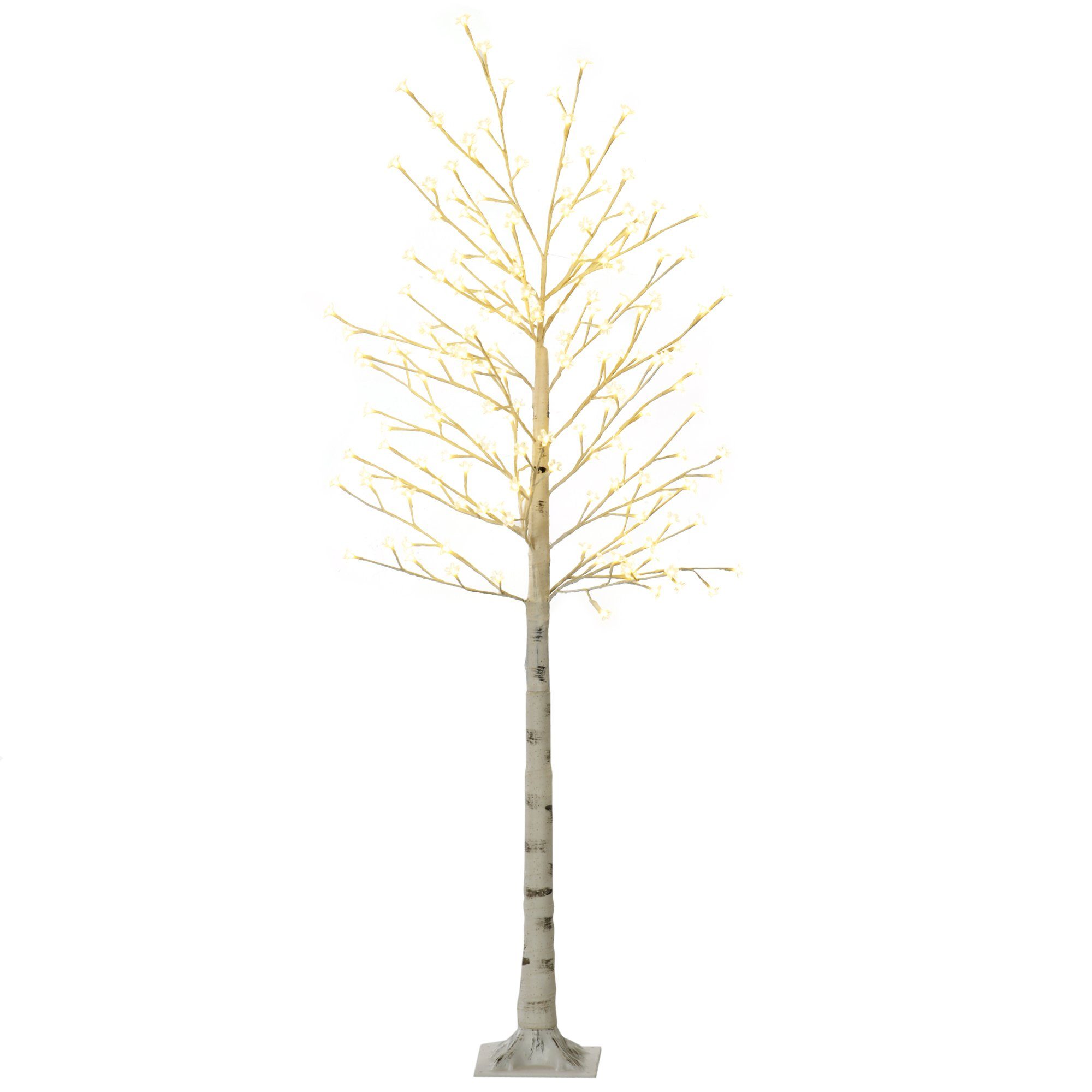 HOMCOM LED Baum Kunstbaum, Kirschbaum mit günstig online kaufen