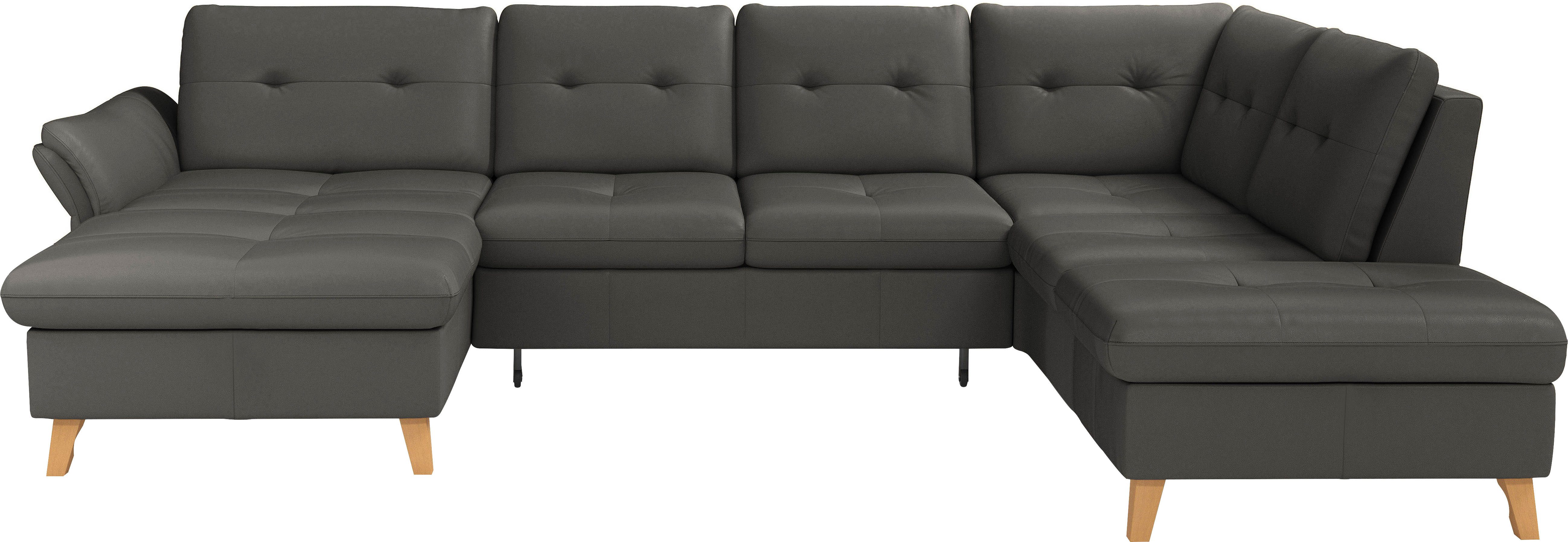 sit&more Wohnlandschaft Göteborg, inkl. Sitztiefenverstellung, wahlweise mit Bettfunktion & Bettkasten