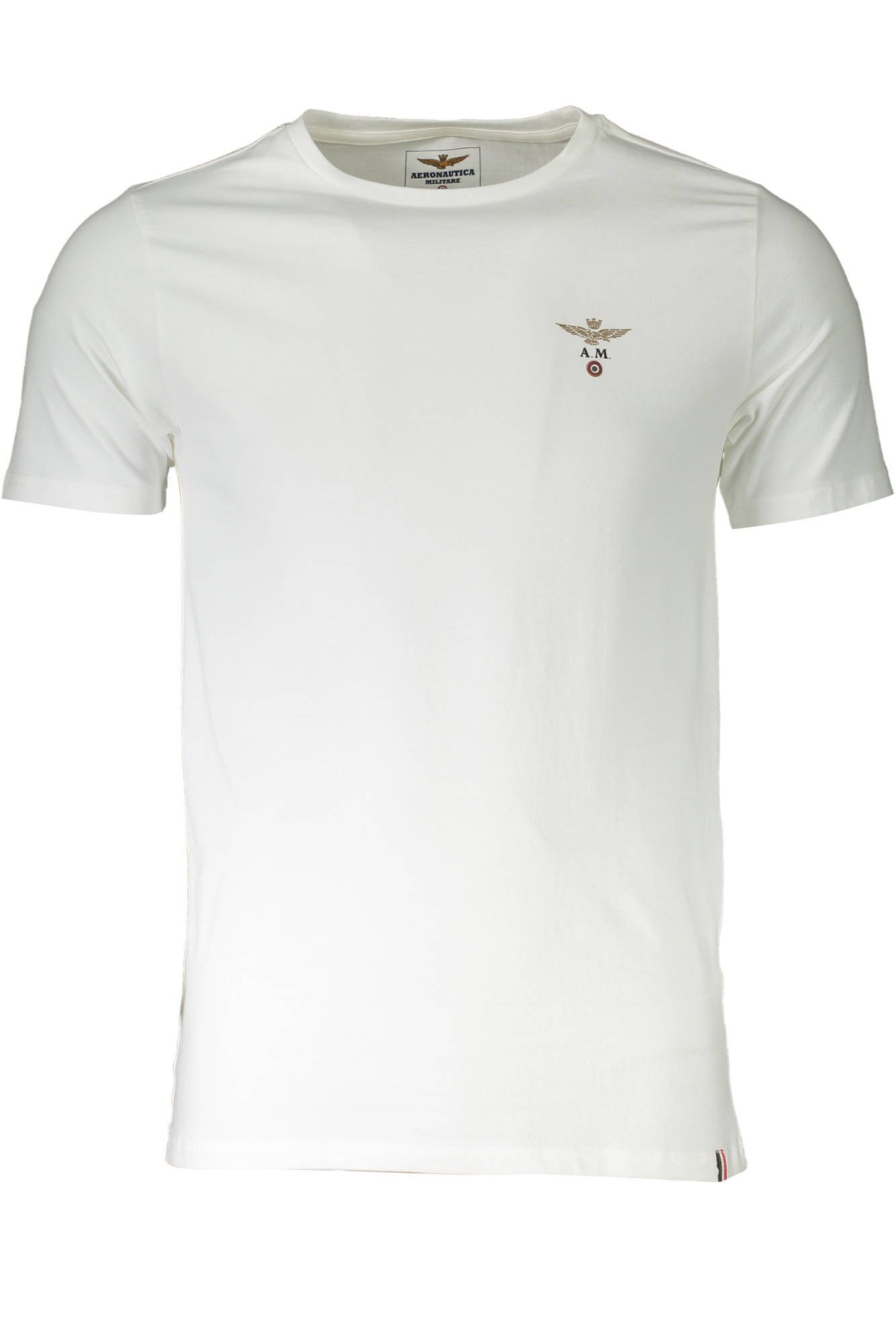 Aeronautica Militare T-Shirt Dehnbares weißes Herren günstig online kaufen