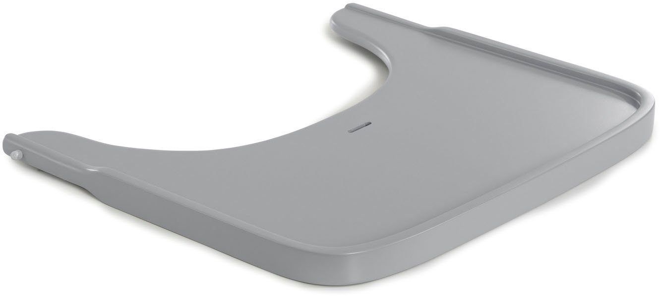 Hochstuhltablett Alpha Wooden Tray Essbrett, grey