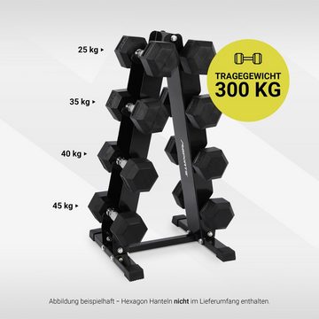 MSports® Kurzhantel Rack mit 300kg Belastbarkeit Hantelständer Hantelablage