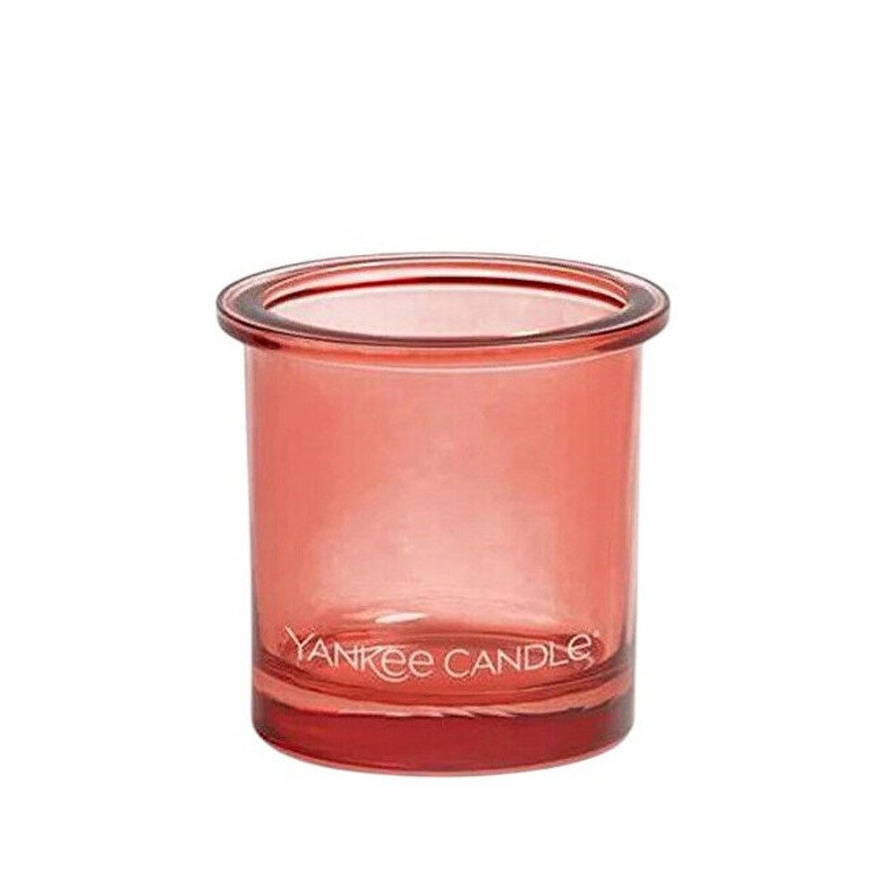 Yankee Candle Teelichthalter Votivhalter Pop Teelicht, Korallenrot