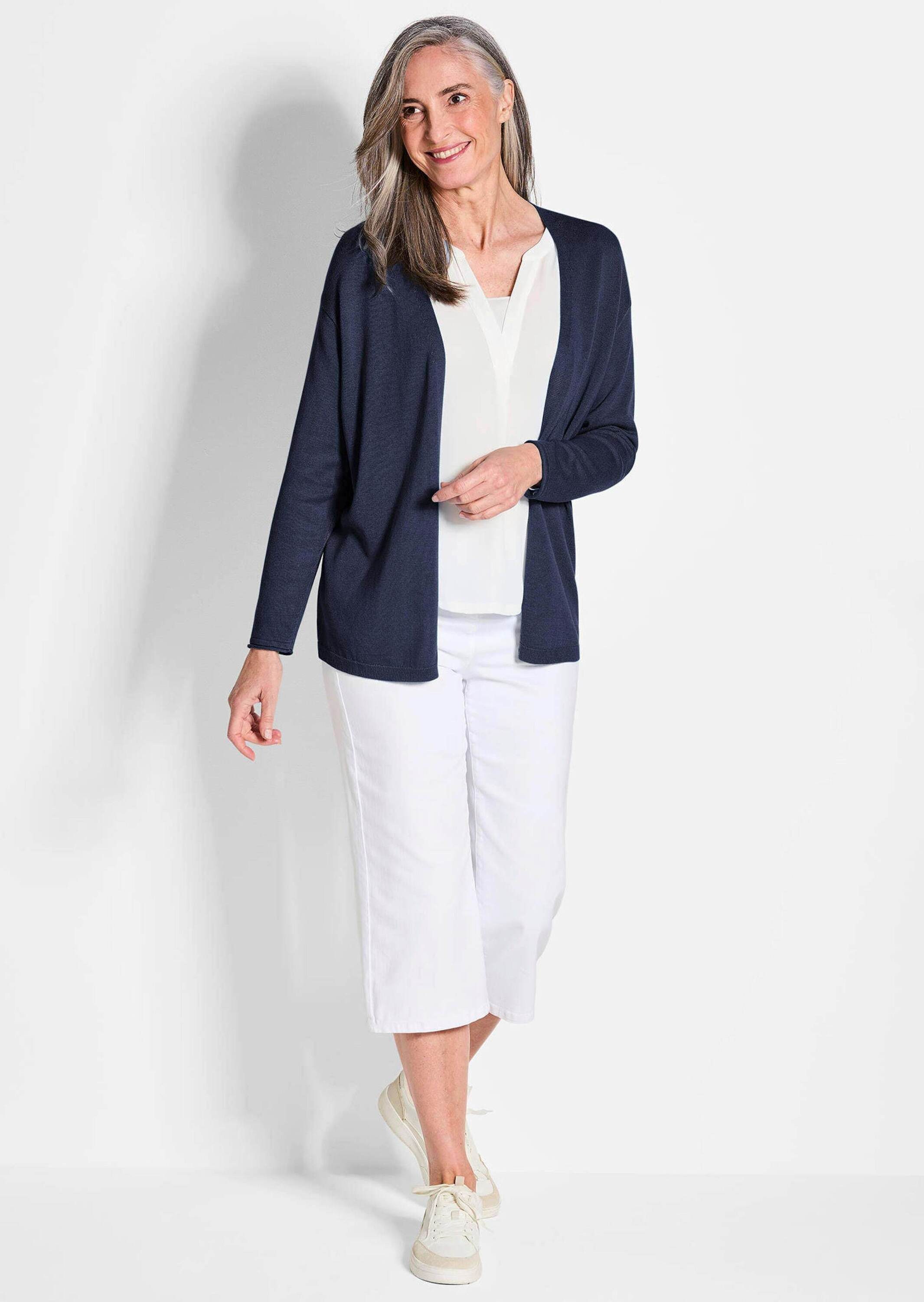 GOLDNER Strickjacke Kurzgröße: Cardigan günstig online kaufen