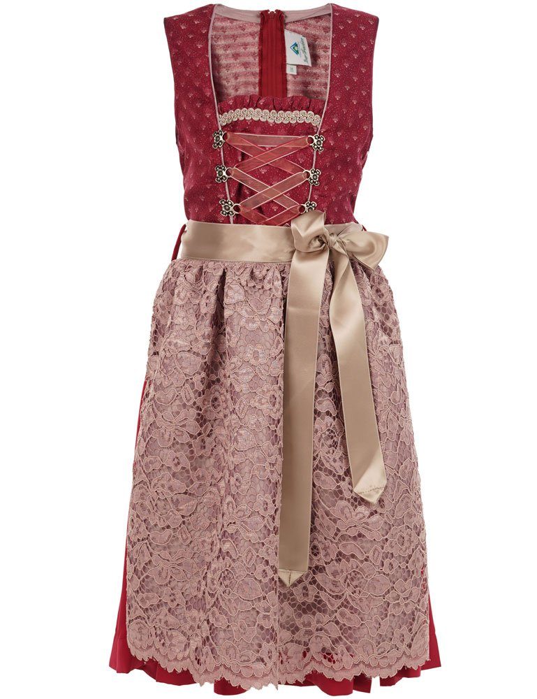 Isar-Trachten Dirndl Isar-Trachten Jugend Dirndl 'Vanessa' Spitzenschür