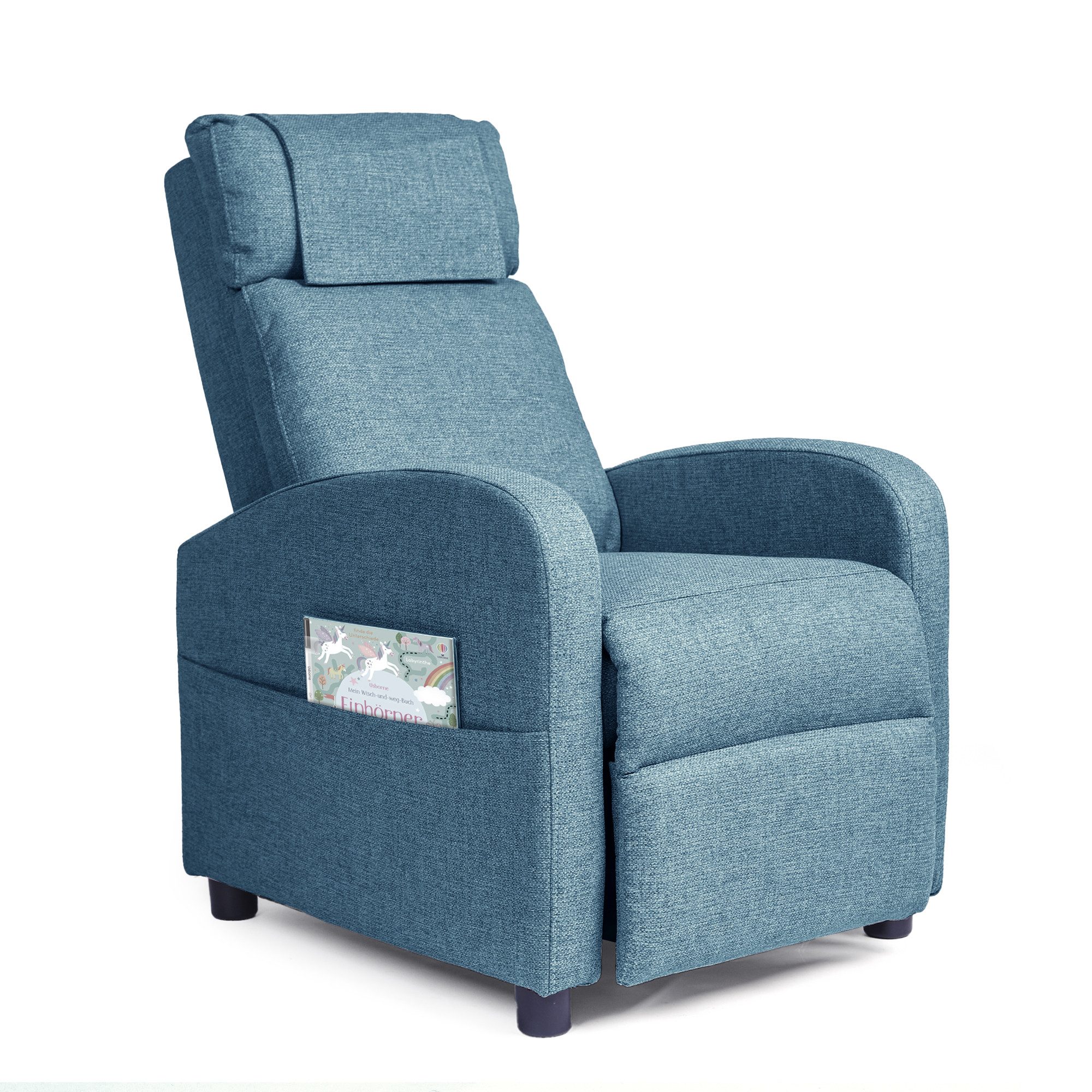 HomeGuru Kindersessel Kids Sessel Jugend- und Kindersofa Kindersessel mit Liegefunktion