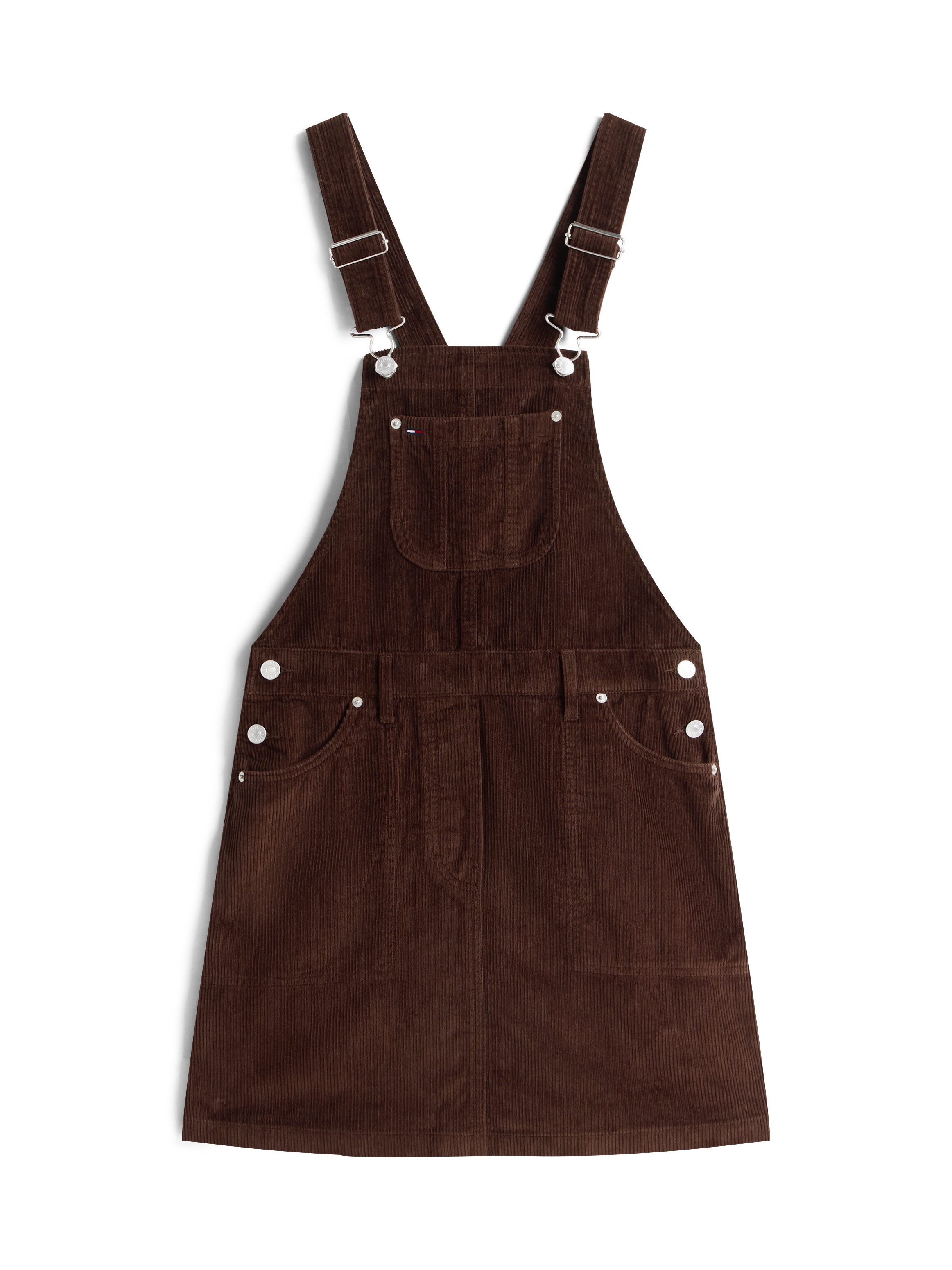 Latzkleid TJW SCRIPT CORD DUNGAREES DRESS
