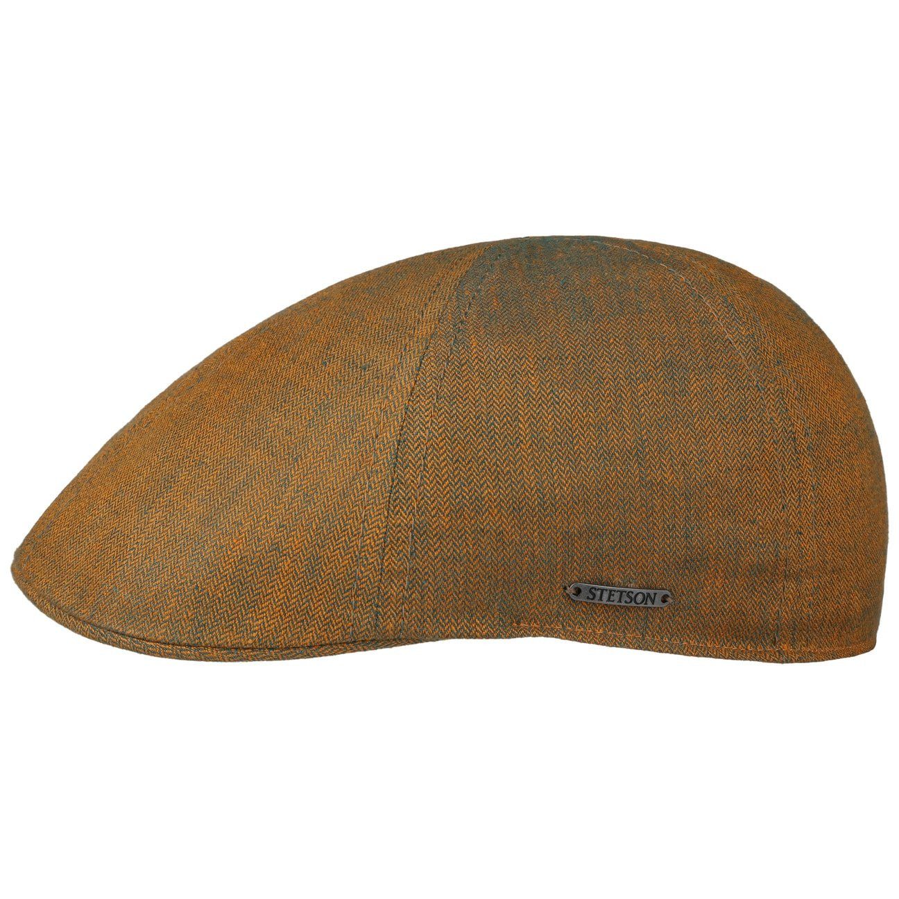 Stetson Flat Cap (1-St) Schirmmütze mit Schirm, Made in the EU