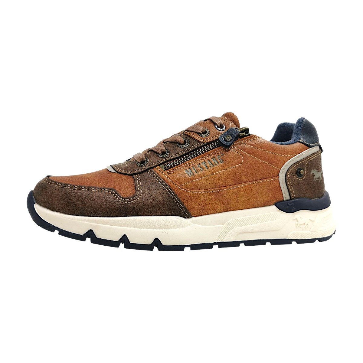 Mustang Shoes sportlicher Schnürer Schnürschuh günstig online kaufen