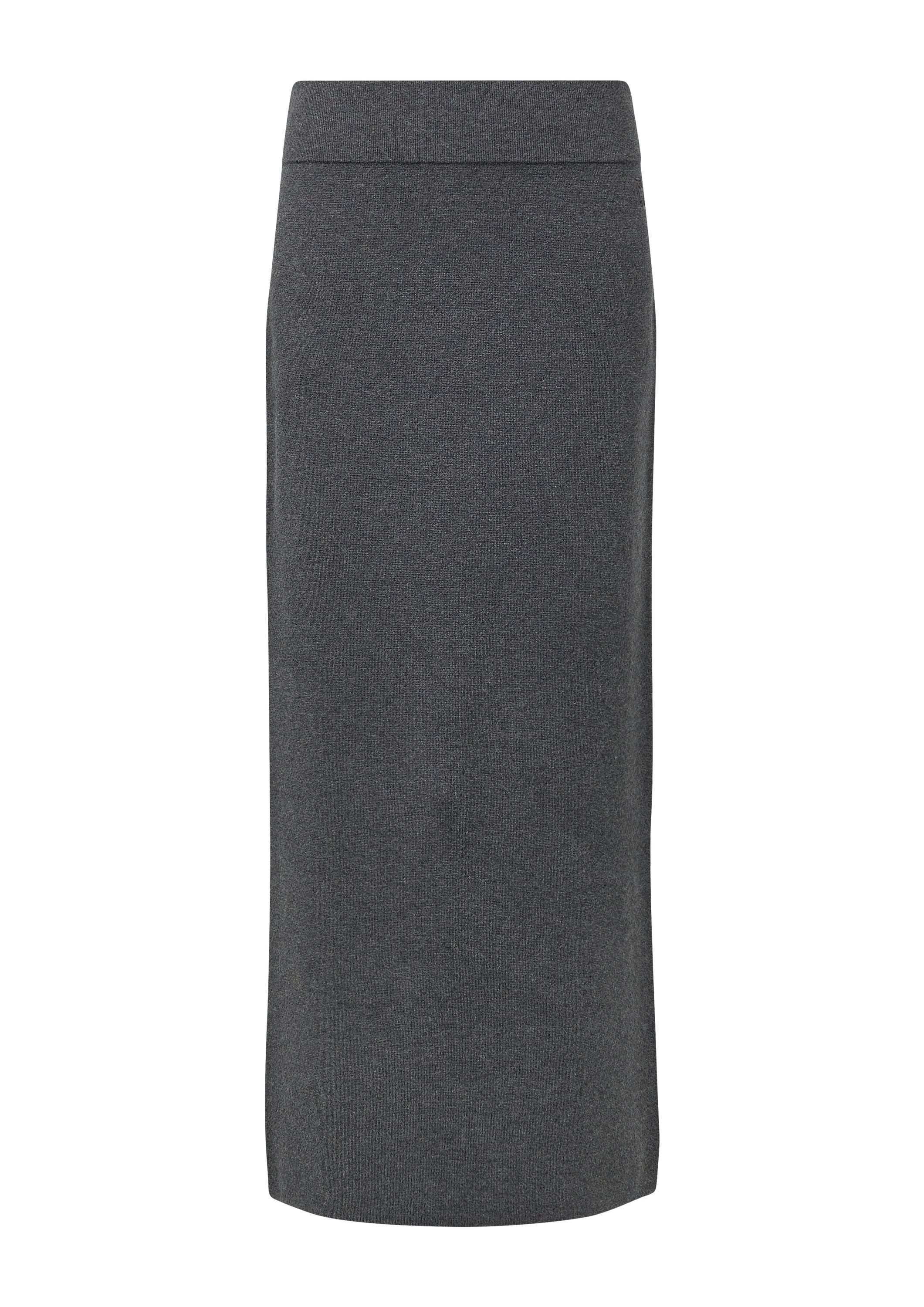 comma Maxirock Rock Langer Strickrock aus Viskosemix günstig online kaufen