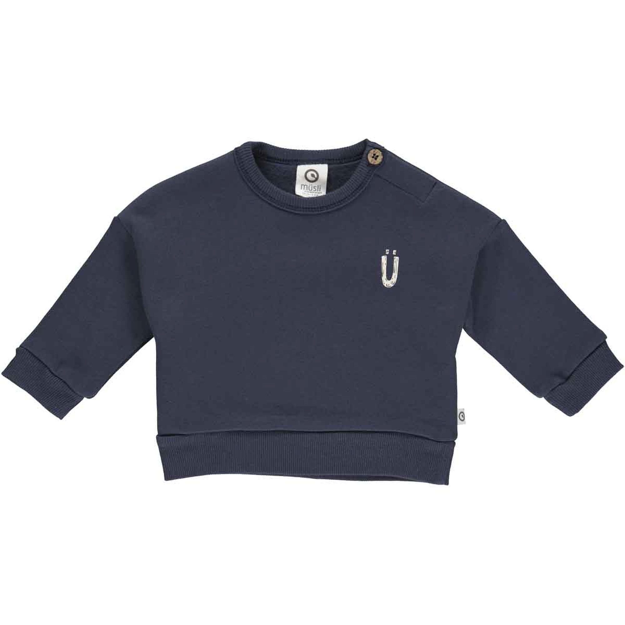 Müsli by GREEN COTTON Sweatshirt (1-tlg) Night blue