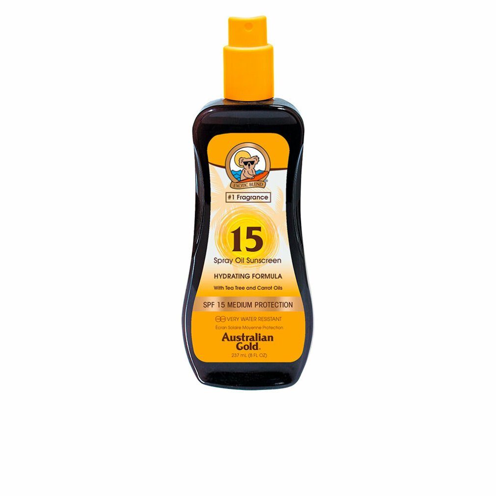 Australian Sonnenschutzcreme SUNSCREEN SPF15 spray oil hydrating formula 237ml