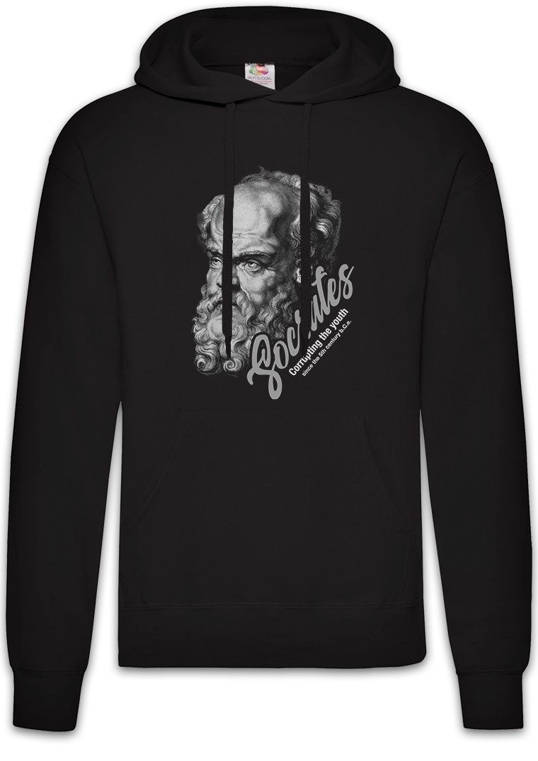 Hoodie Socrates Corrupting The Youth B Herren Hoodie Sokrates Philosoh Platon