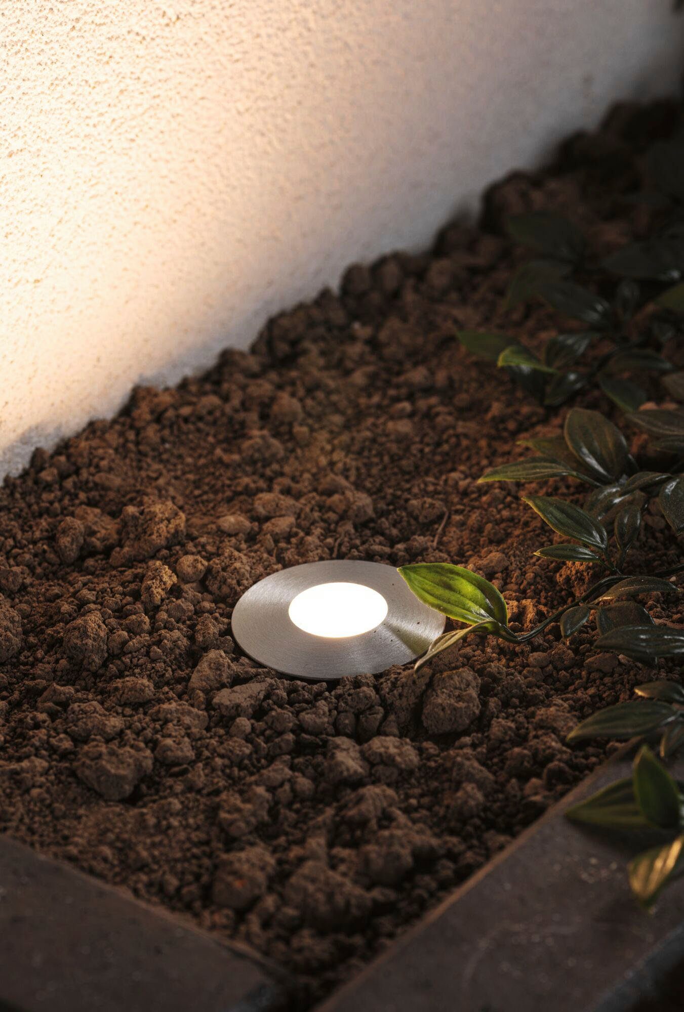 Paulmann LED Einbauleuchte Plug LED-Modul, fest Plug LED IP65 & 3000K & Shine, Warmweiß, Shine, integriert