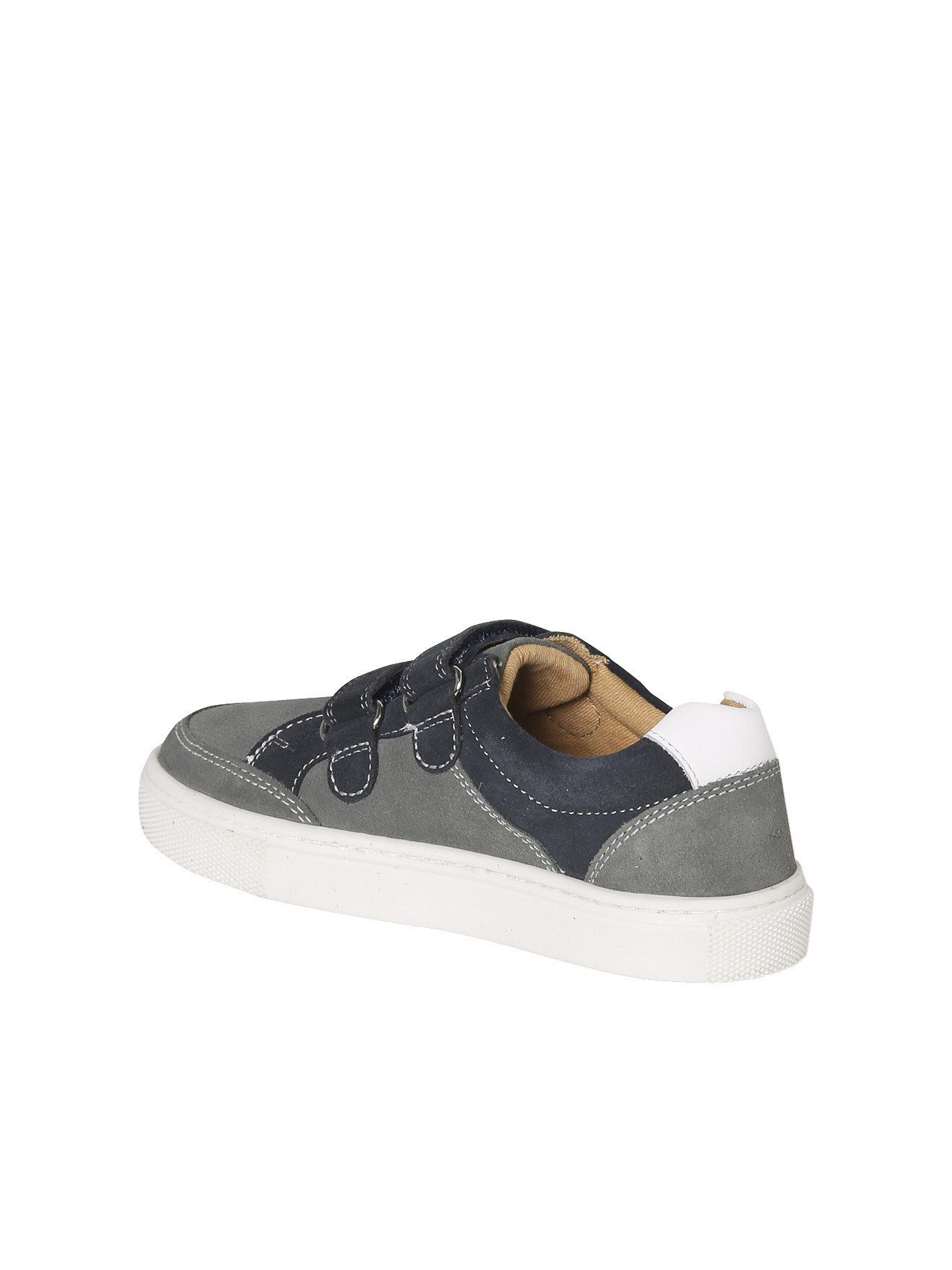 vertbaudet Kinder Klett-Sneakers aus Leder mit Anziehtrick Sneaker