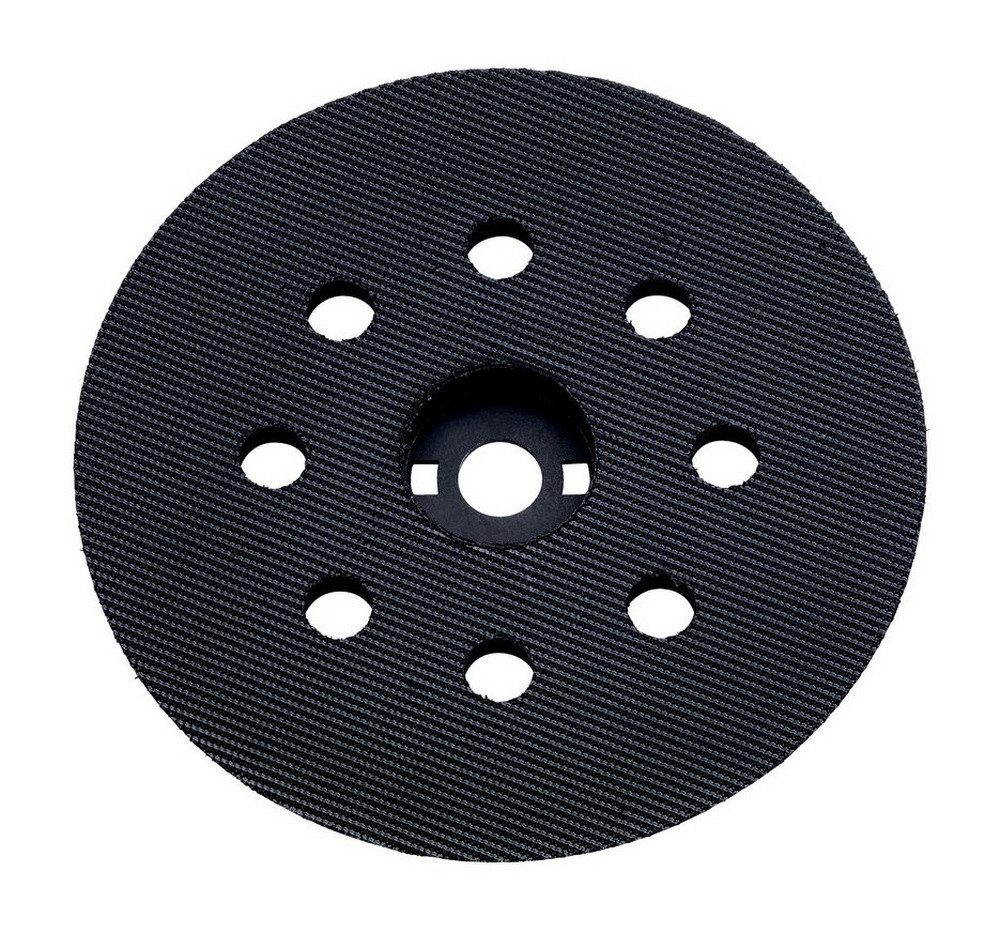 metabo Stützteller, ø 122 mm, Gelocht mittelharte Ausführung m. Kletthaftung f. SXE 125 f. Haft