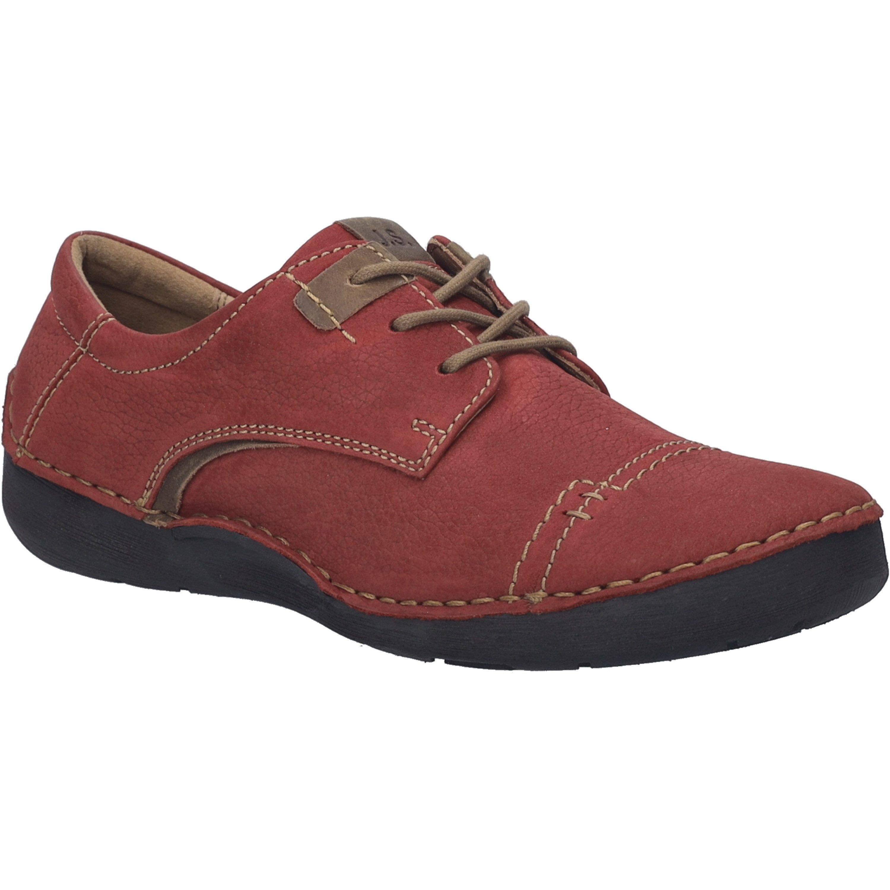 Josef Seibel Fergey 41, rot Schnürschuh günstig online kaufen