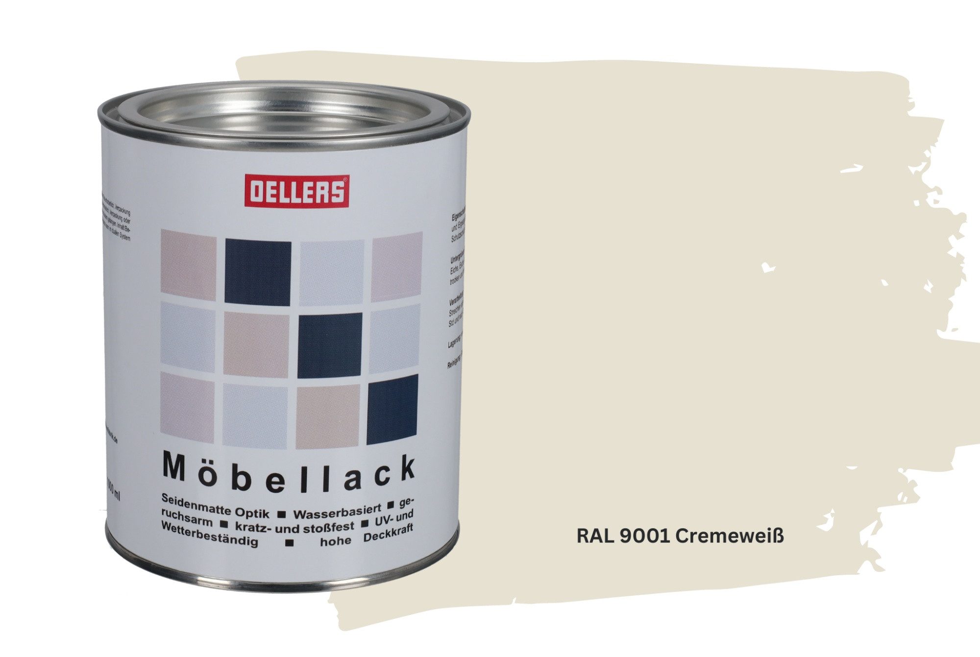 OELLERS Holzlack Möbellack, seidenmatt