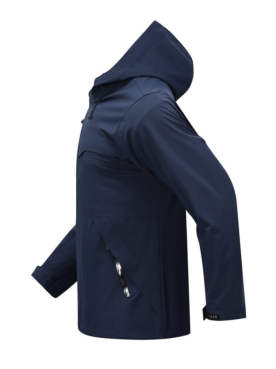YOUTHUP 3-in-1-Funktionsjacke 3-in-1 Wasser- und Winddichte Übergangsjacke – Bild 4 von 5