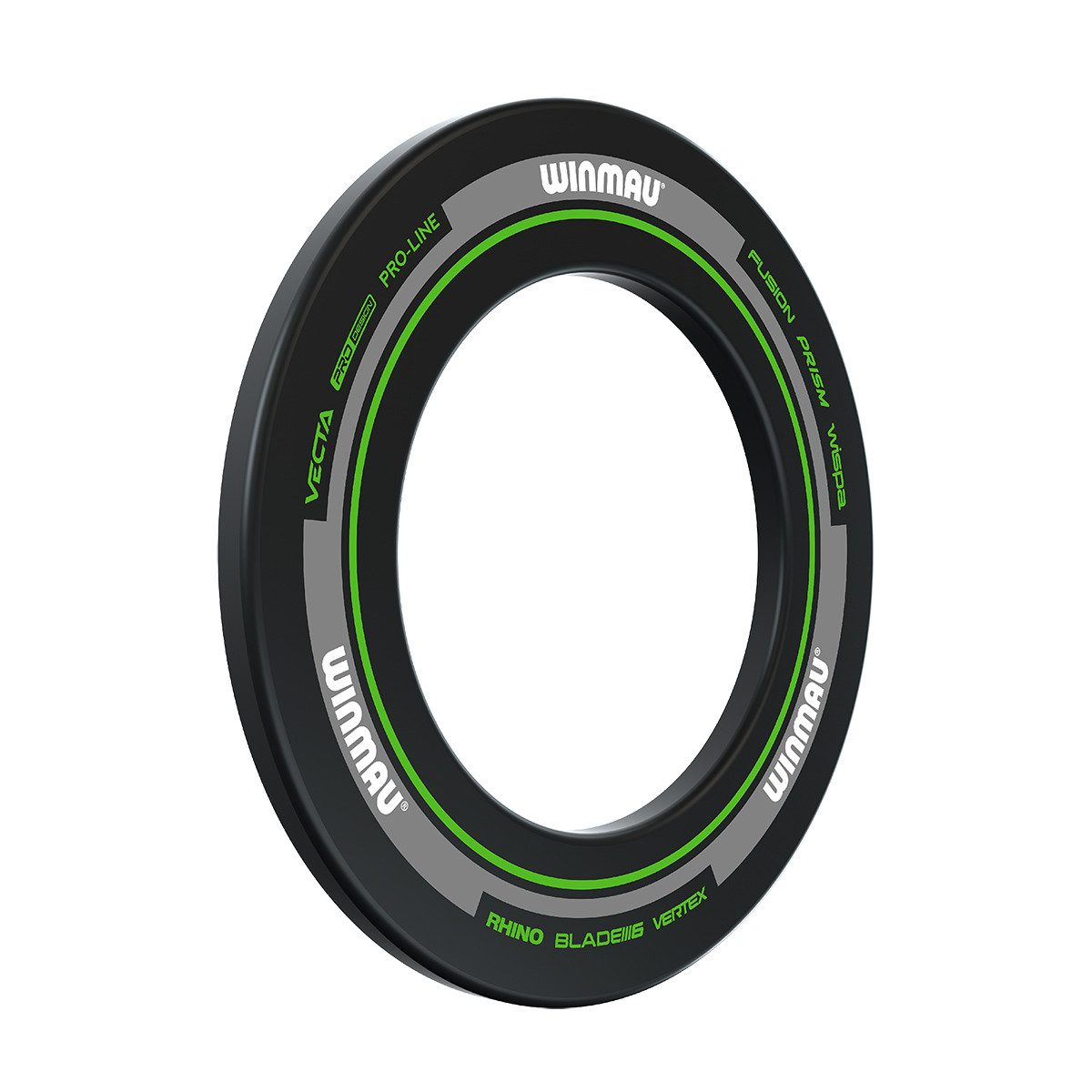 Winmau Dart-Wandschutz Surround Advance black/green 4455, Dartscheibe Dart Scheibe Darts