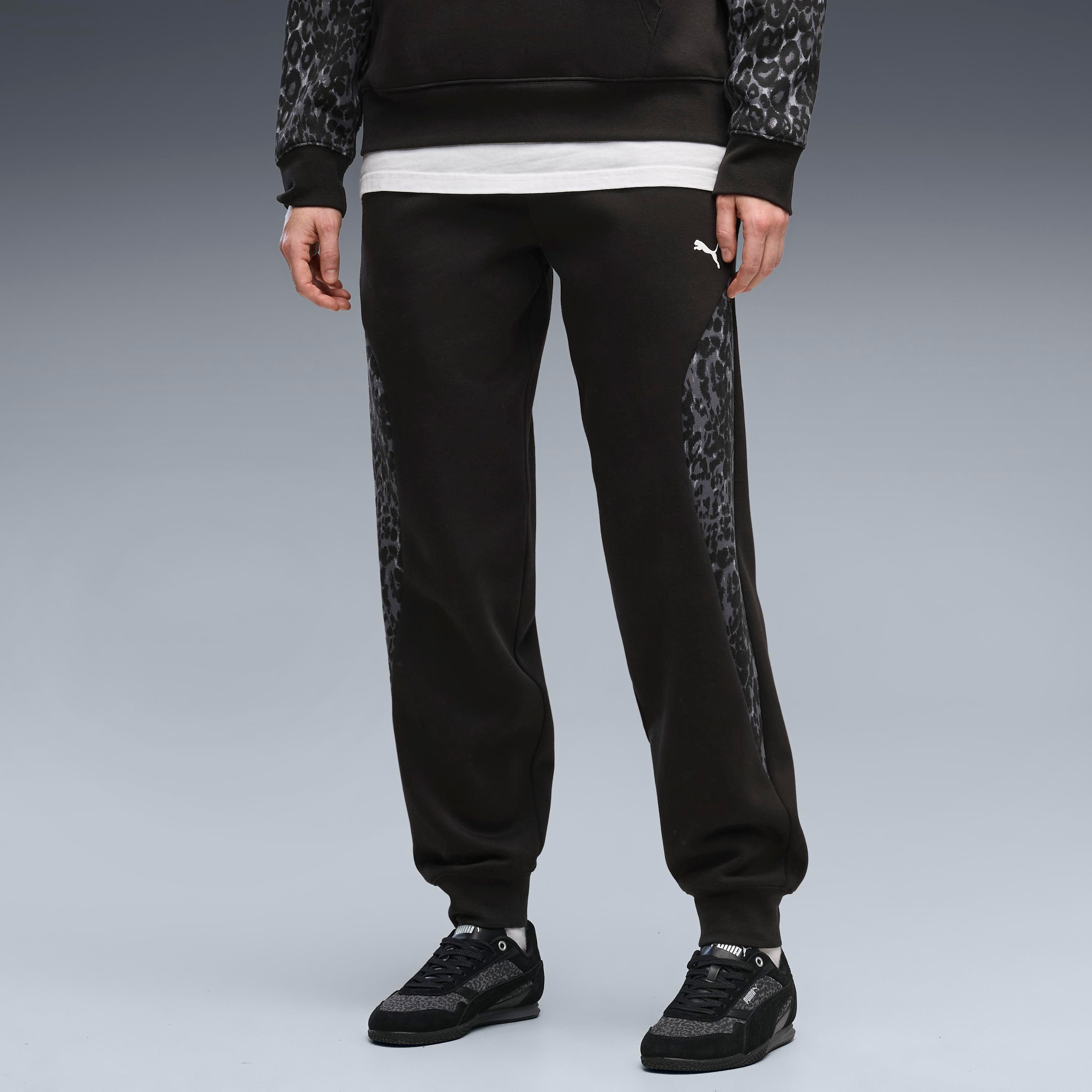 PUMA Trainingshose SPORT ANIMAL COMFORT PANTS FL komfortable Passform, für Erwachsene, mit Eingrifftaschen