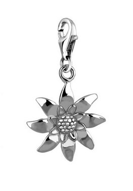 Nenalina Charm-Einhänger Nenalina Charm Edelweiss Blume Anhänger 925 Silber