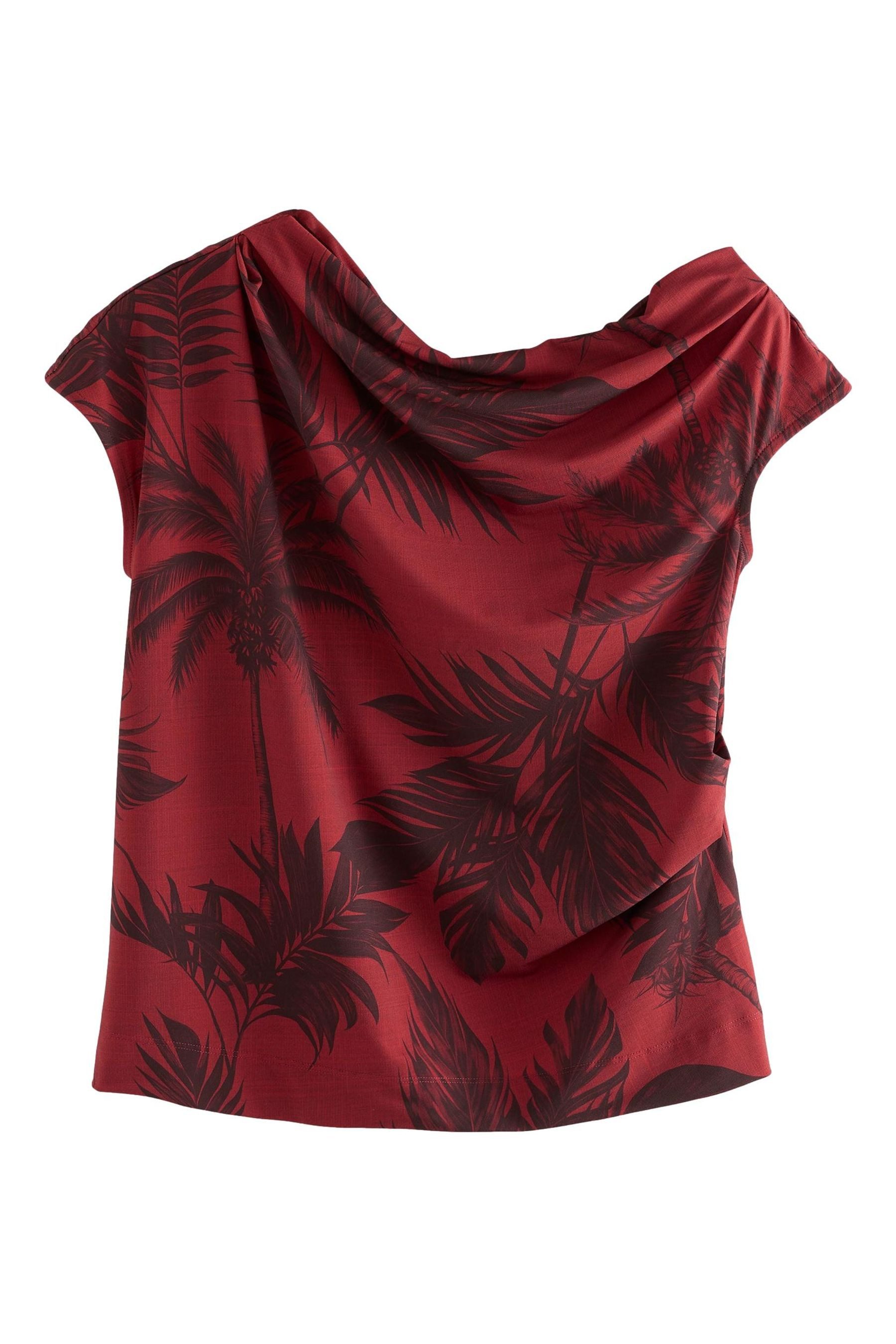 Next Blusentop Asymmetrisches, ärmelloses Oberteil mit Drapierung (1-tlg) günstig online kaufen