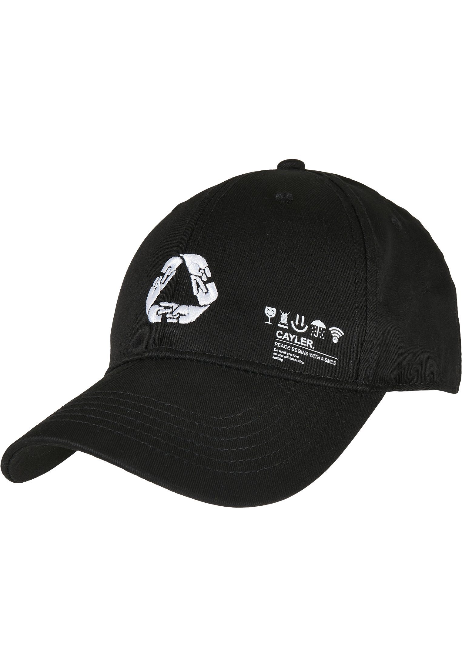 bestbewertet CAYLER & SONS Iconic black/white Curved Peace Flex C&S Cap Cap