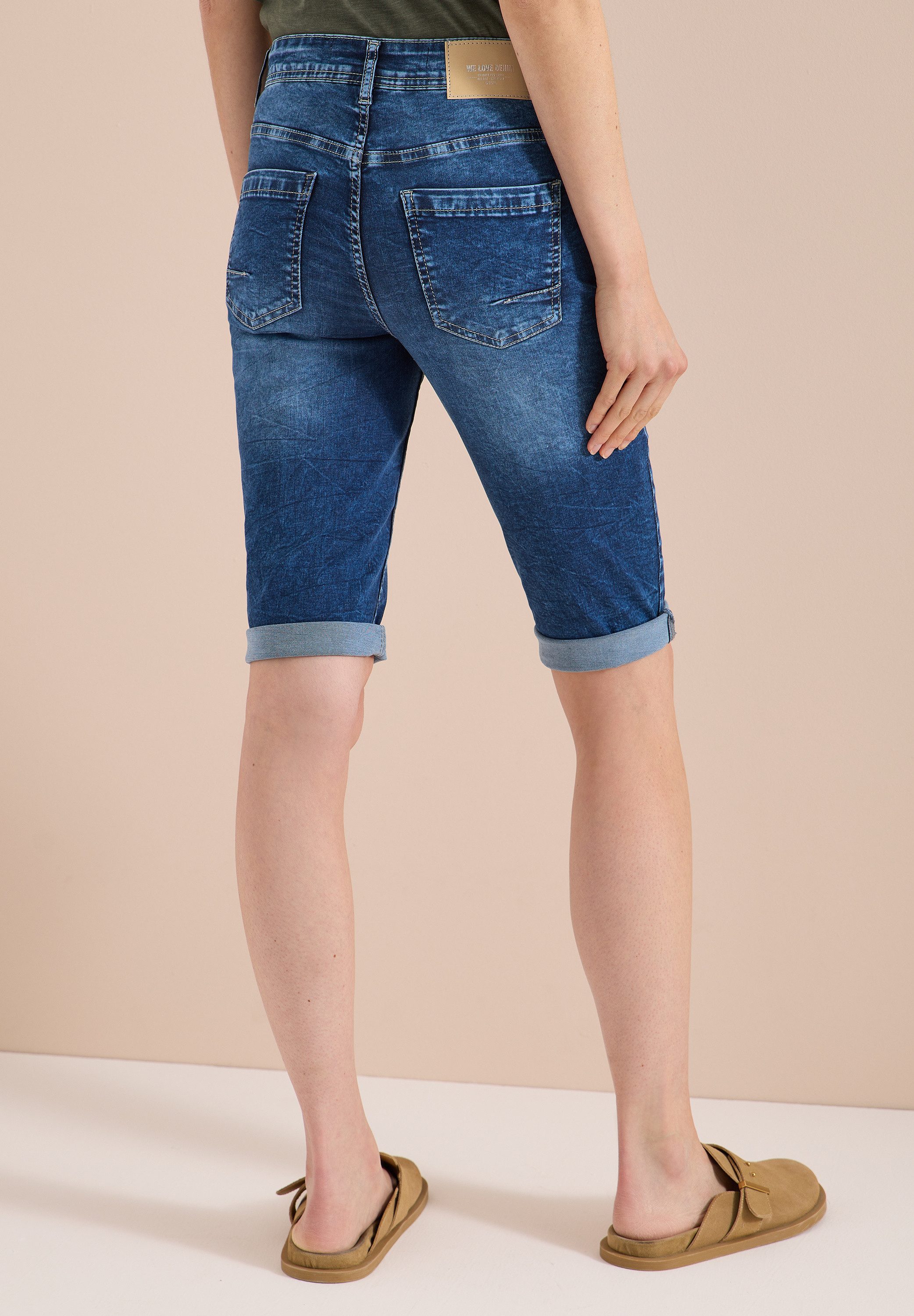 CECIL Slim-fit-Jeans High Waist