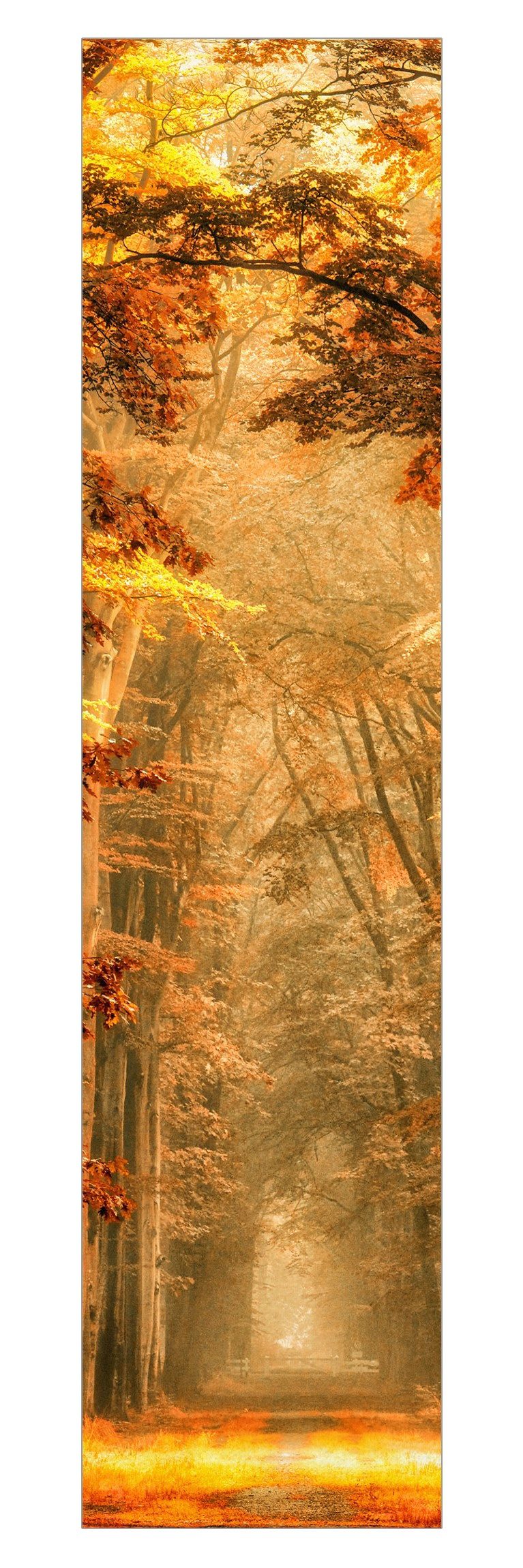 Bilderdepot24 Schiebegardine modern Flächenvorhang blickdicht Märchenwald i günstig online kaufen