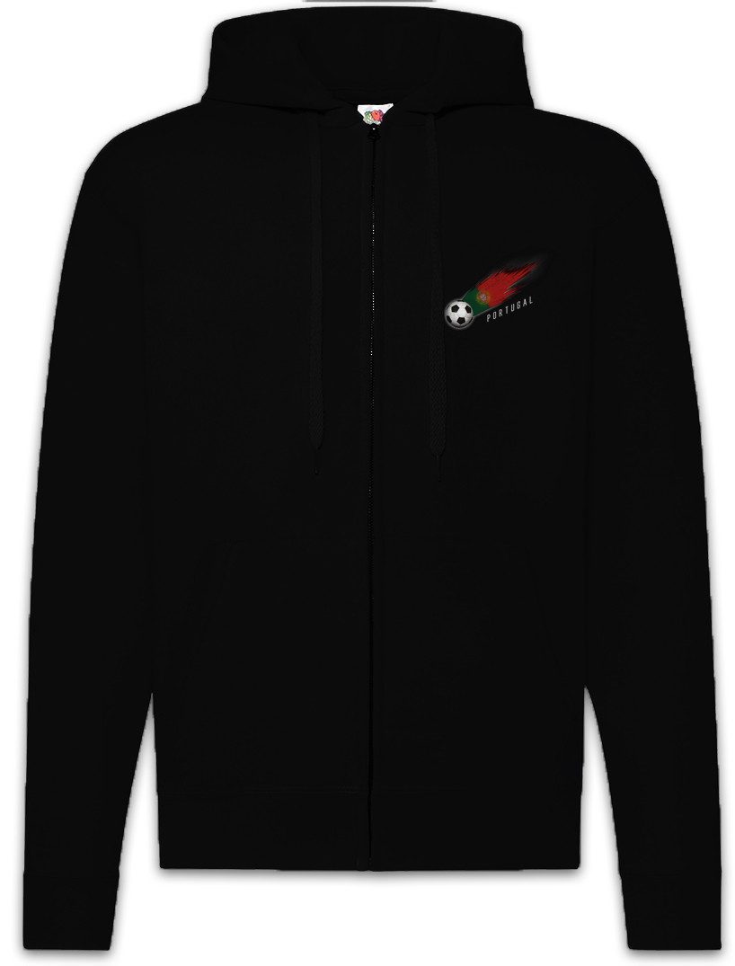 Sweatjacke Portugal Football Comet I Zipper Hoodie Portugiesisch Portugiesische