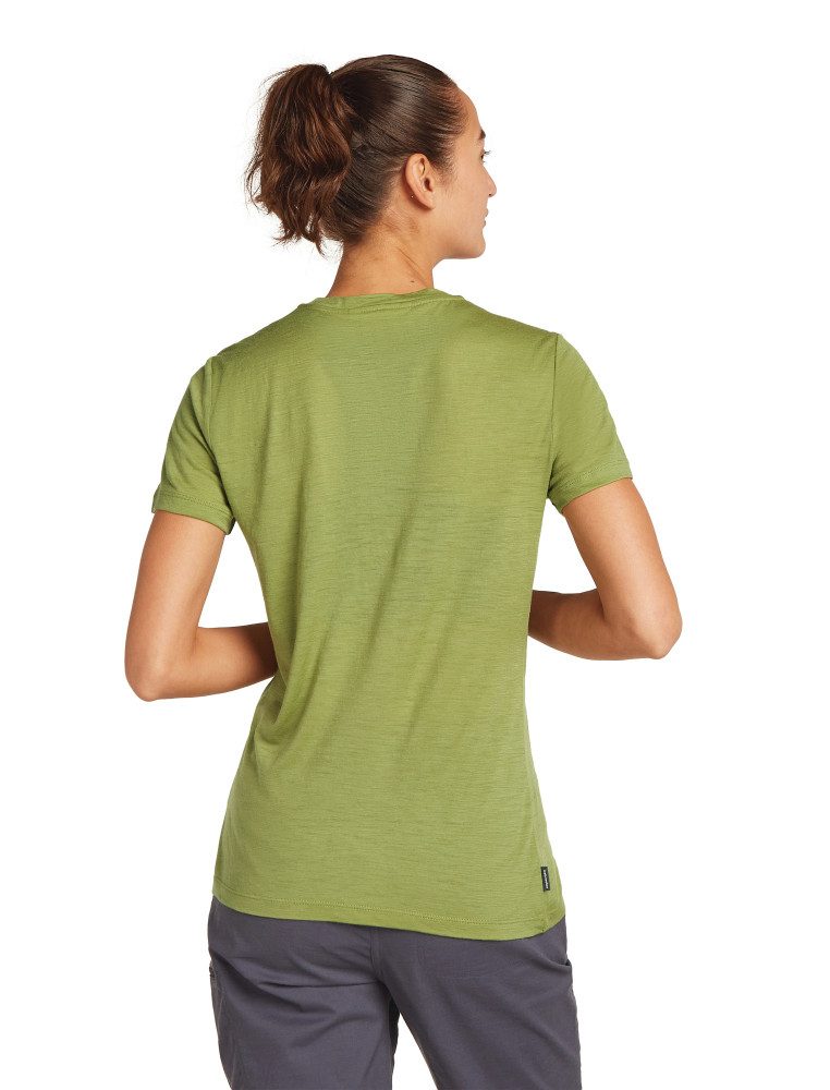 Icebreaker T-Shirt W Mer 150 Tech Lite SS Tee Fresh Fern OLIVE