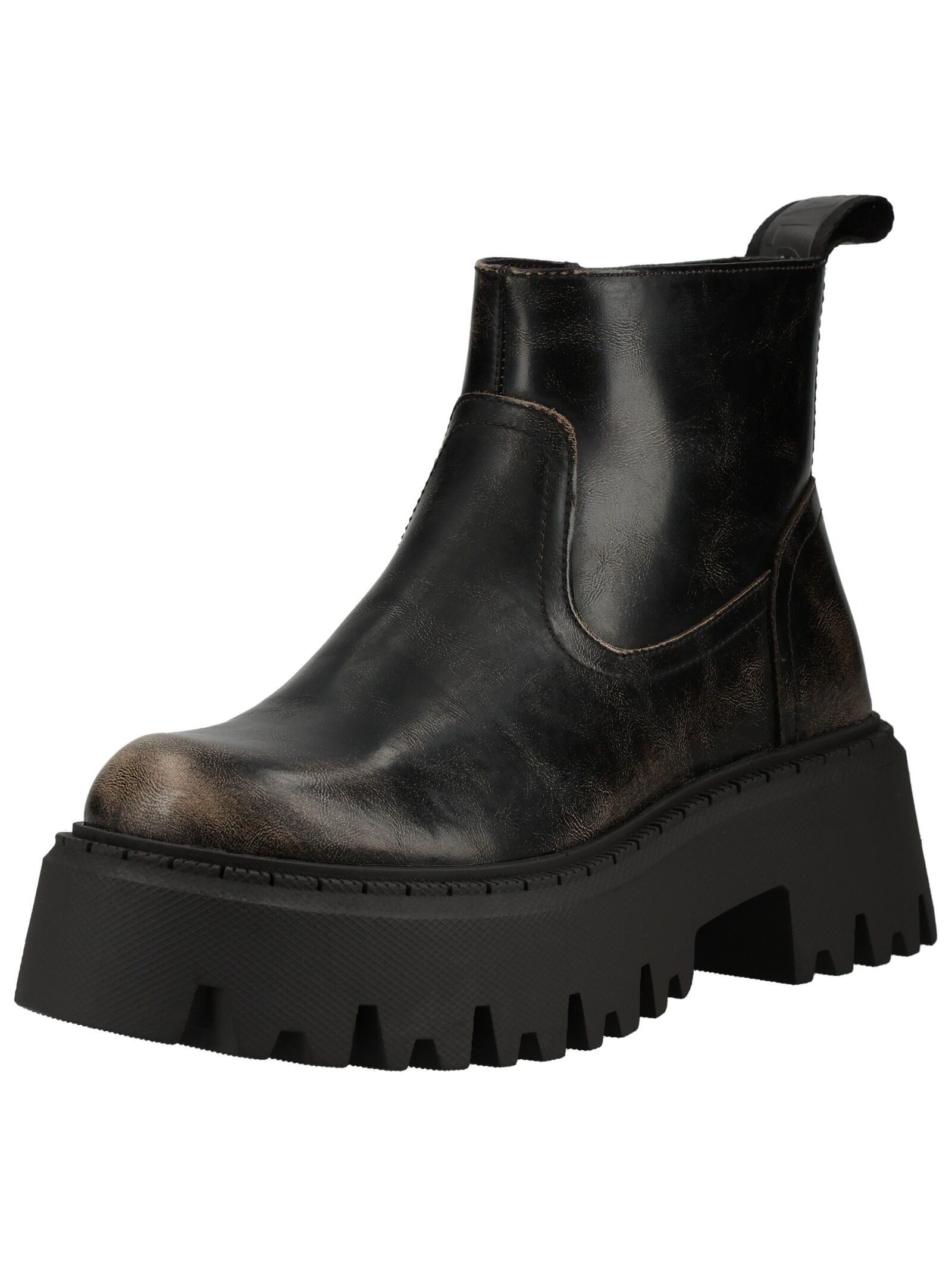 Buffalo Buffalo Stiefelette Lederimitat Stiefelette