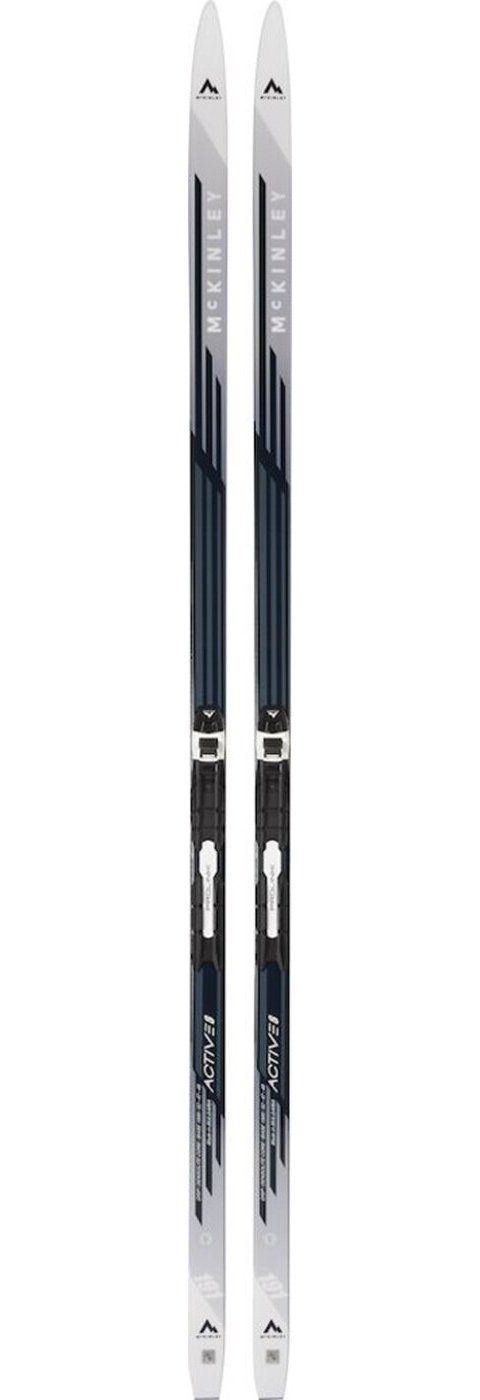 Ski Active Grip 8 BLACK/WHITE McKINLEY + Pr Ux.-Langlauf-Set