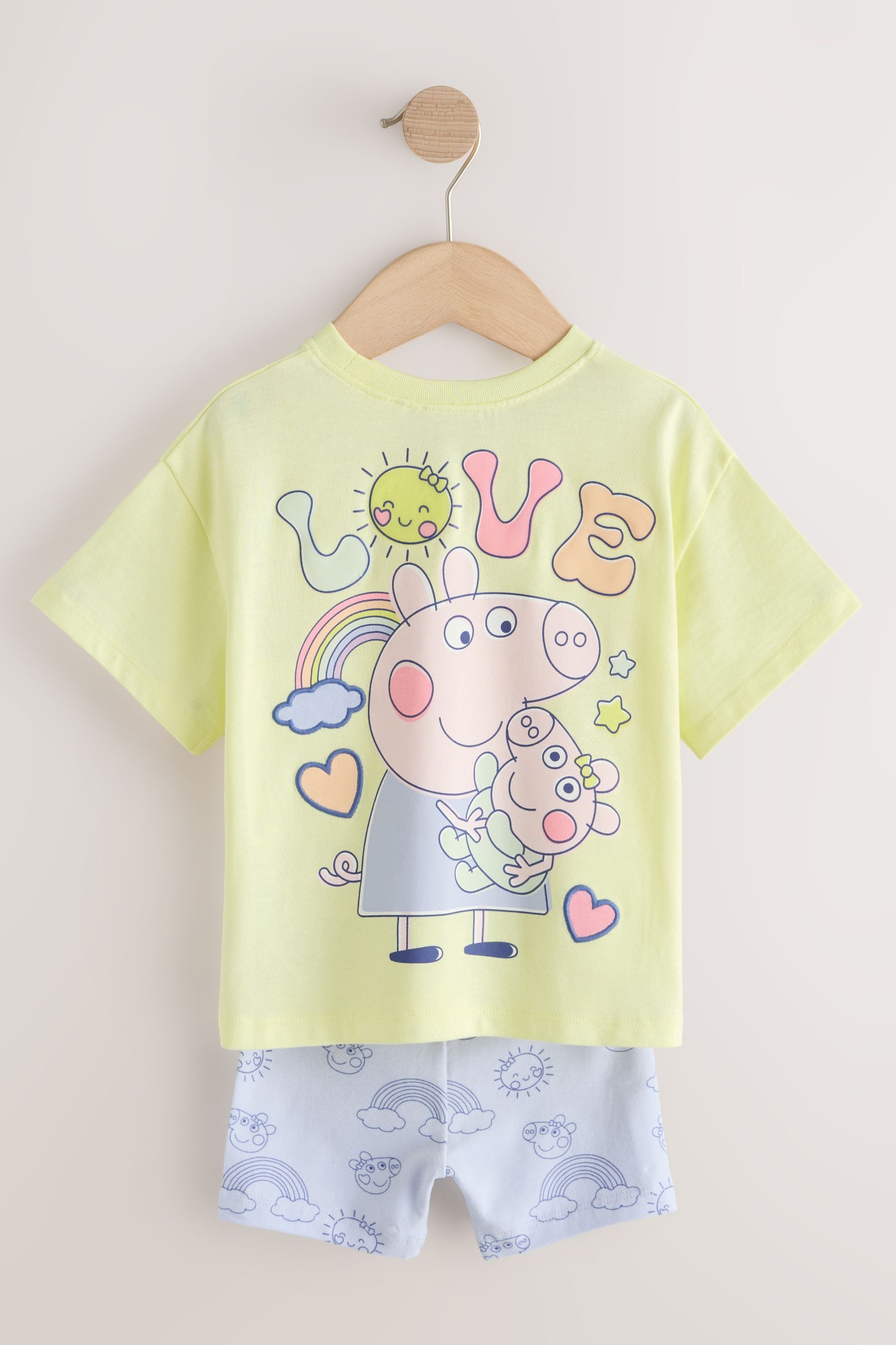 Next T-Shirt & Shorts Shorts-Set, Peppa Pig (2-tlg)