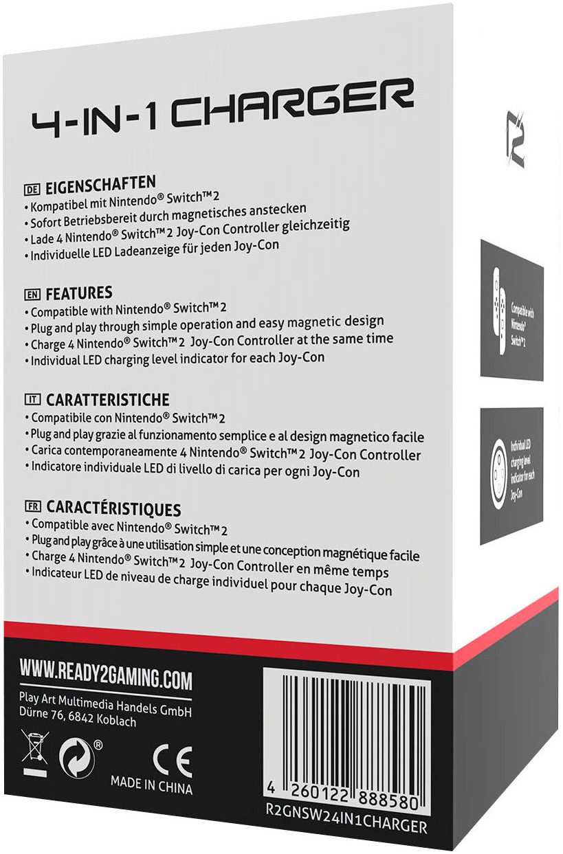 Ready2gaming Switch 2 4in1 Charger Ladestation