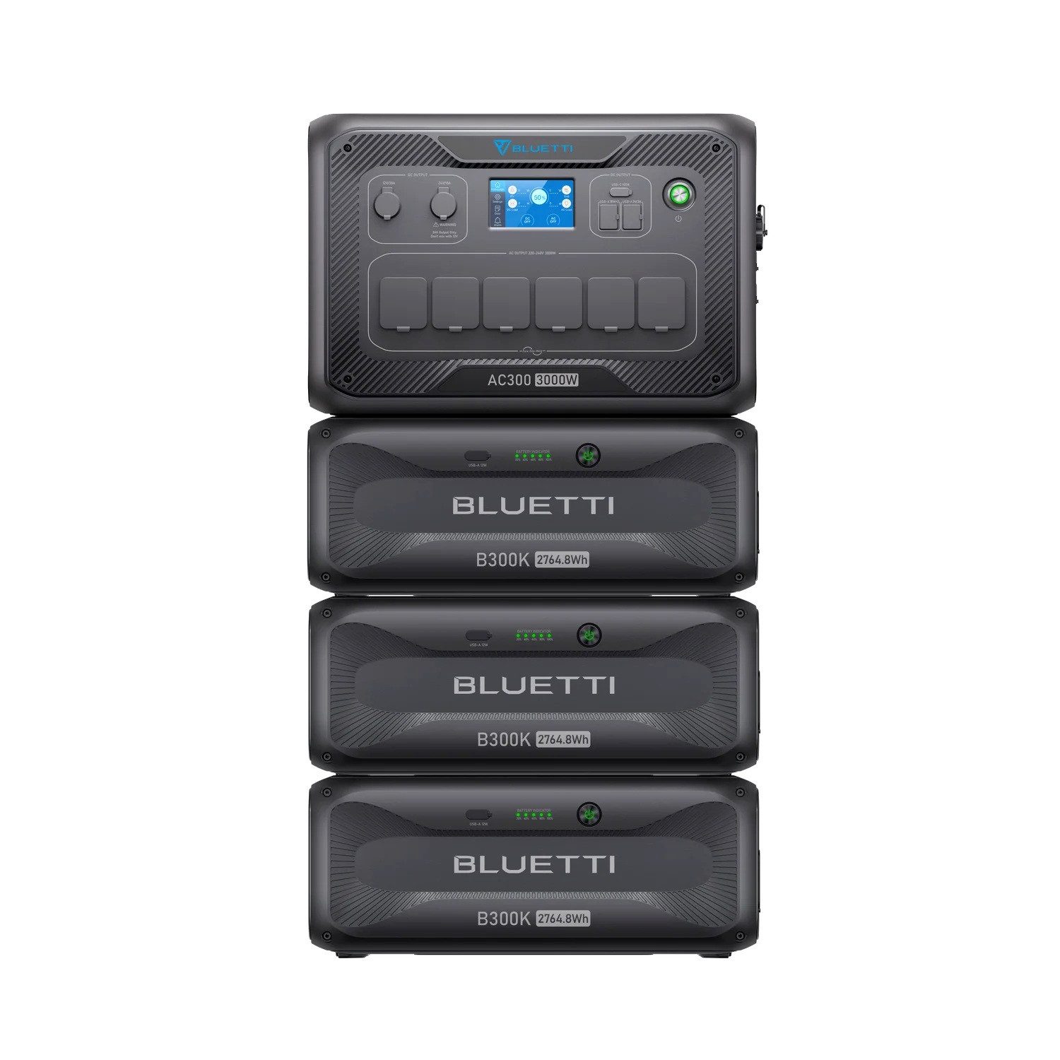 BLUETTI Bluetti AC300 mit B300K Erweiterungsbatterie 5.068Wh 3x B300K 0% MwSt Powerstation