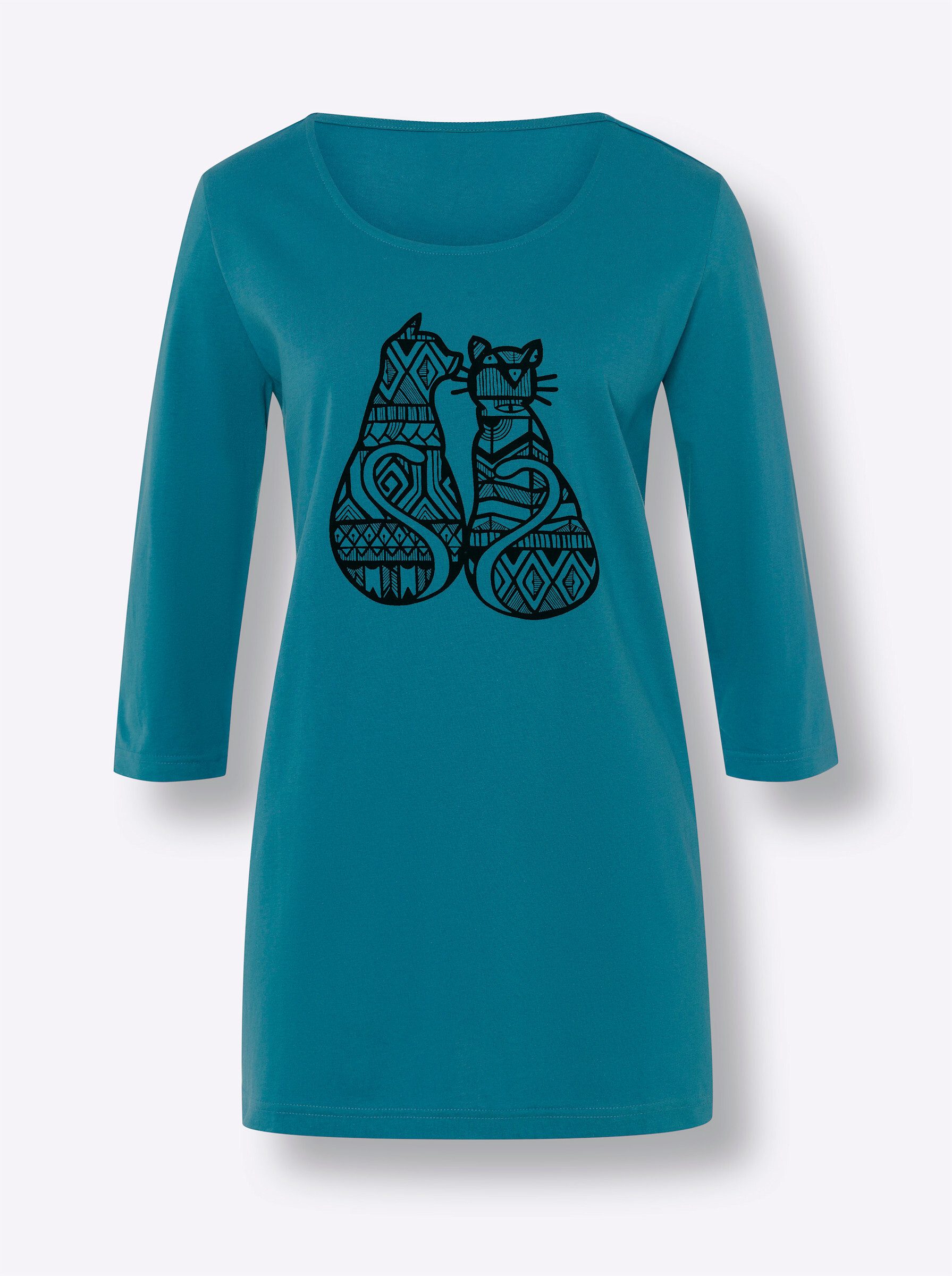 Sieh an! T-Shirt Longshirt 3/4-Arm