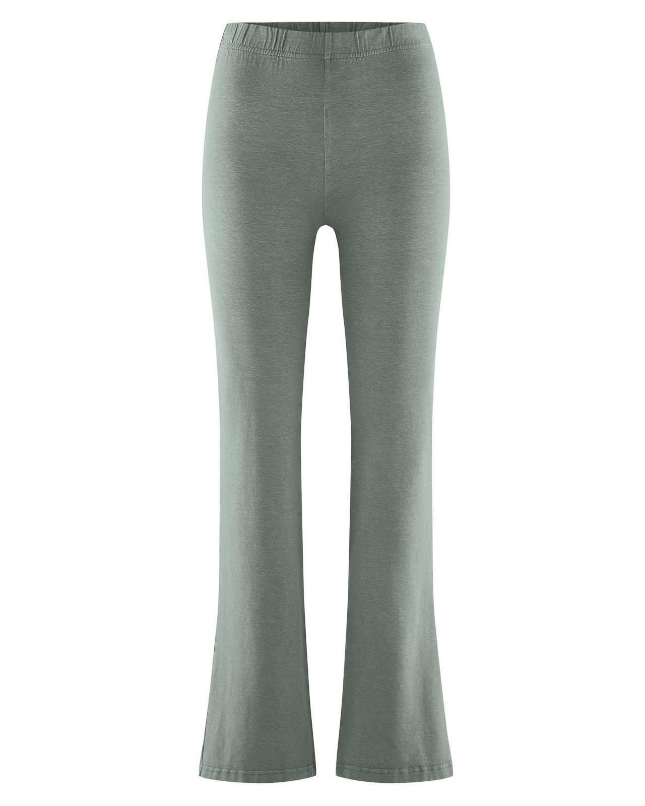 HempAge Stoffhose Bequeme Schlaghose aus Hanf/Biobaumwolle