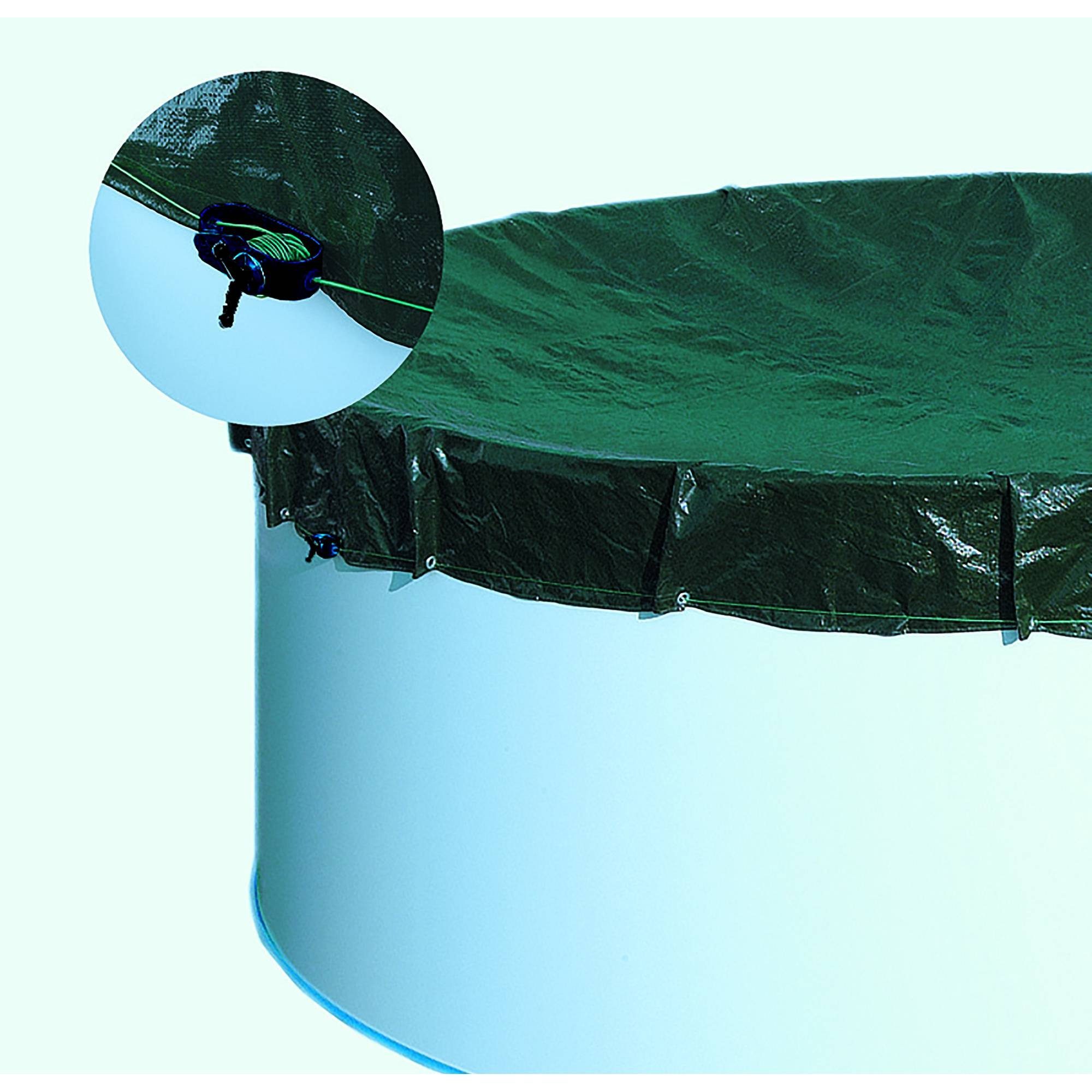 Pool-Abdeckplane Abdeckplane für 500x300cm Acht-/Oval Pools und Sch
