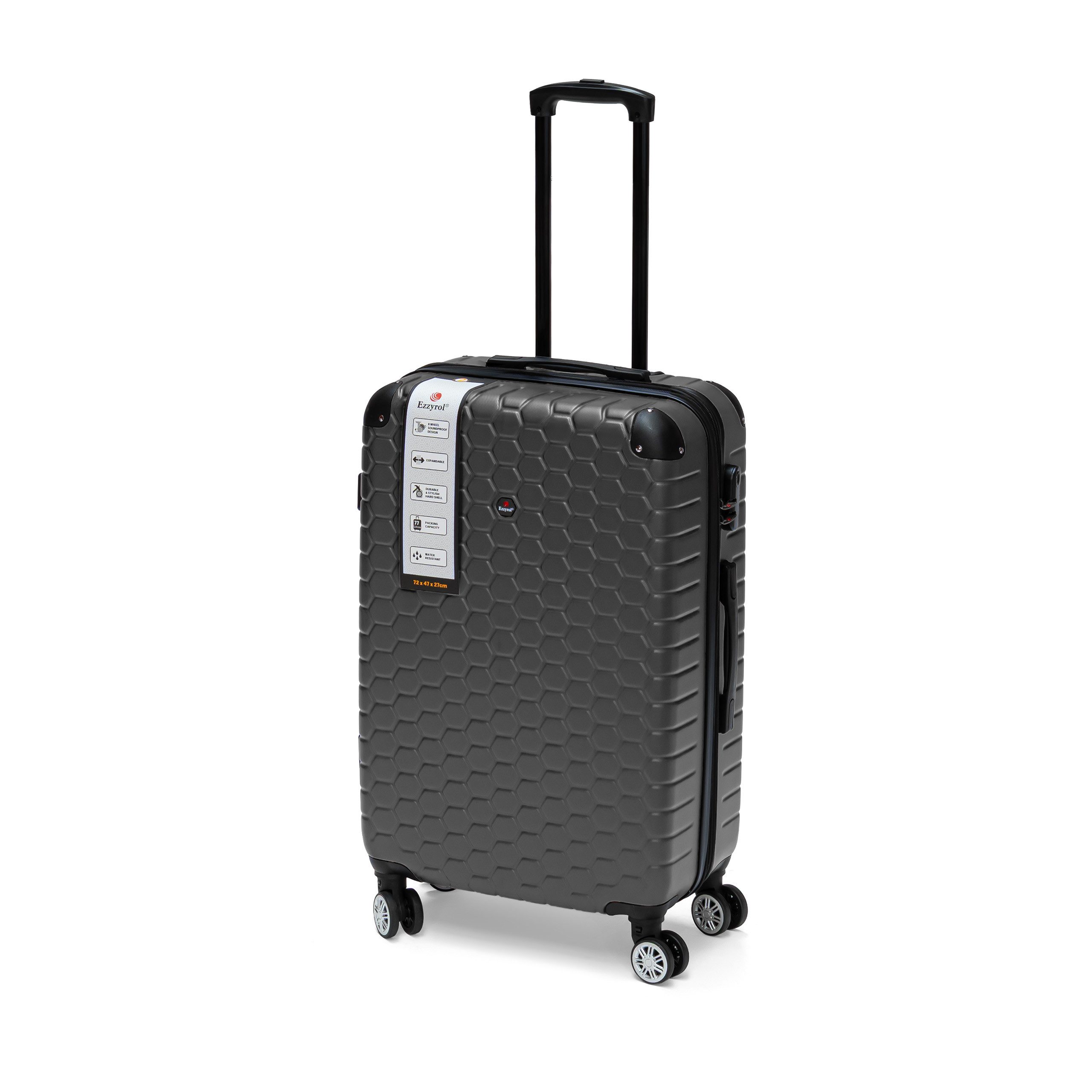 Ezzyrol® Hartschalen-Trolley Hartschalenkoffer mit 4 Lenkrollen, günstig online kaufen