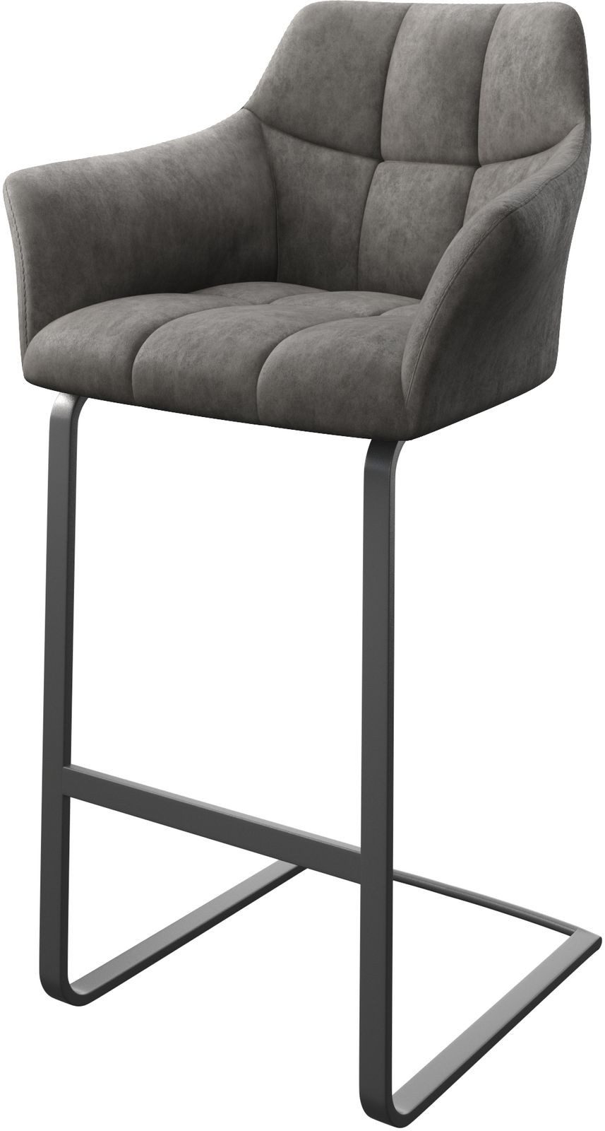 DELIFE Barhocker Yulo-Flex, Freischwinger flach Metall günstig online kaufen