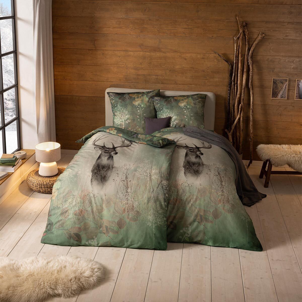 Estella Bettwäsche Wilbur, Flanell, 2 teilig günstig online kaufen